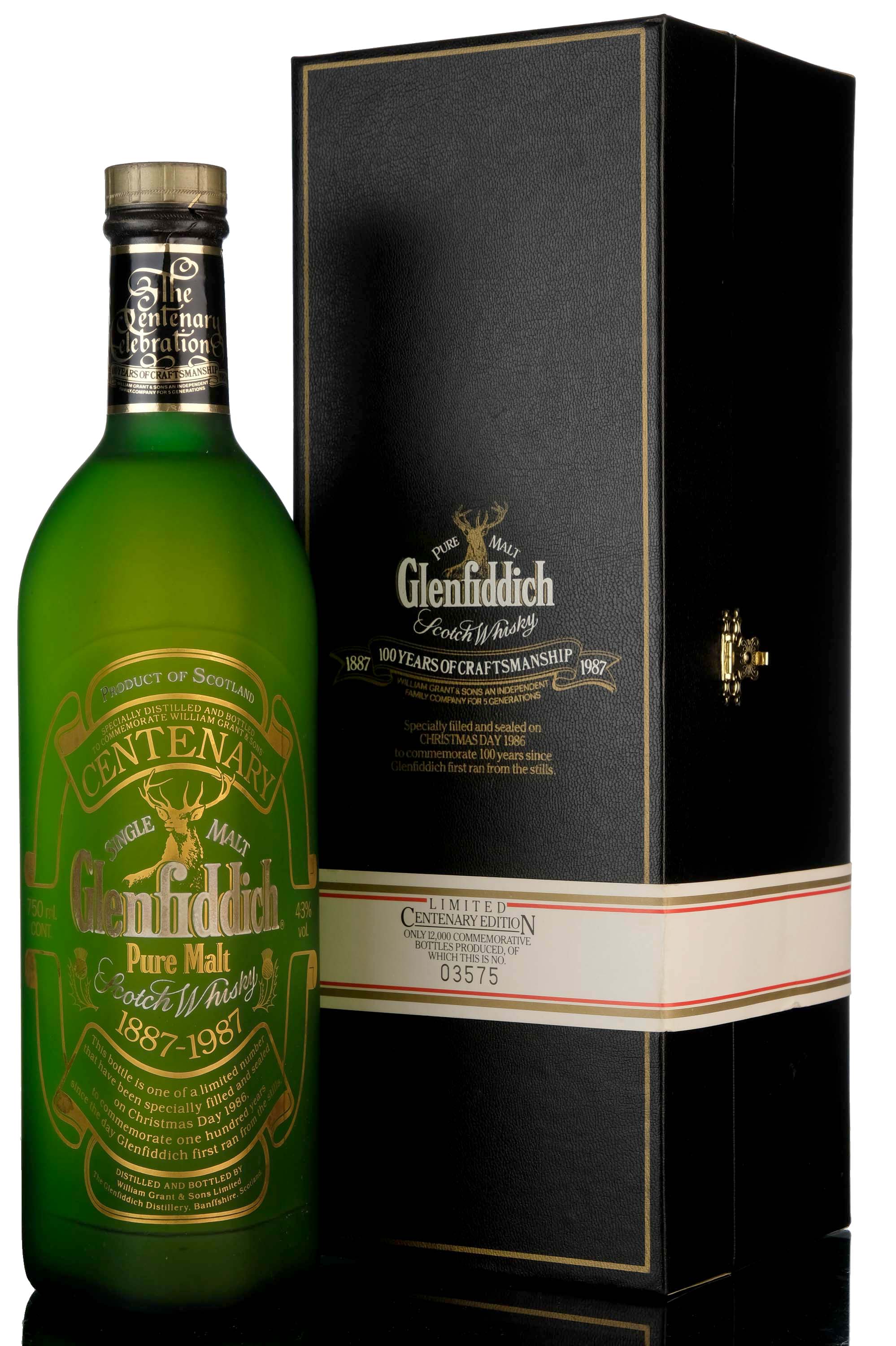 Glenfiddich Centenary 1887-1987