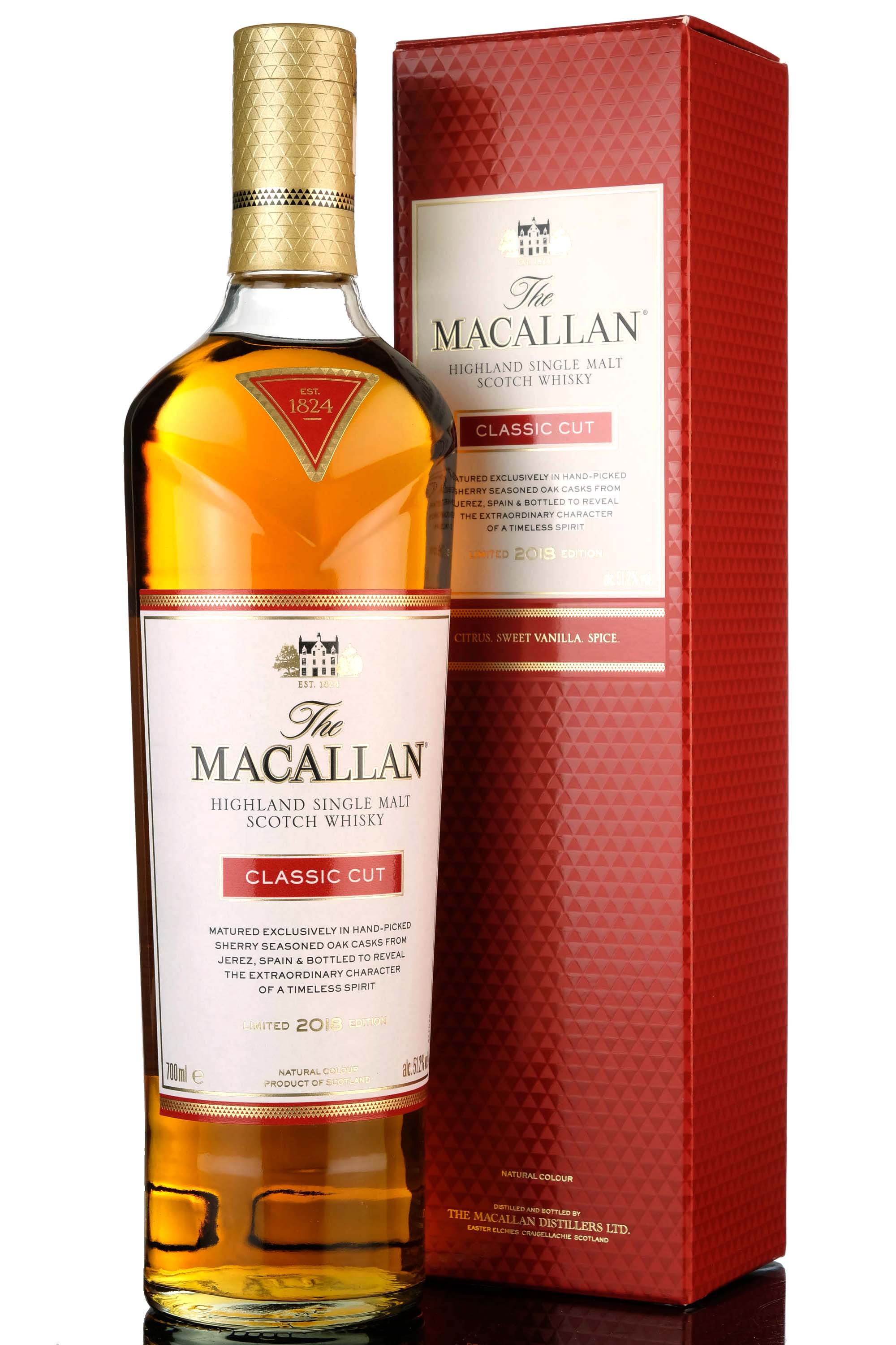 Macallan Classic Cut  2018   2019  2 x 70cl