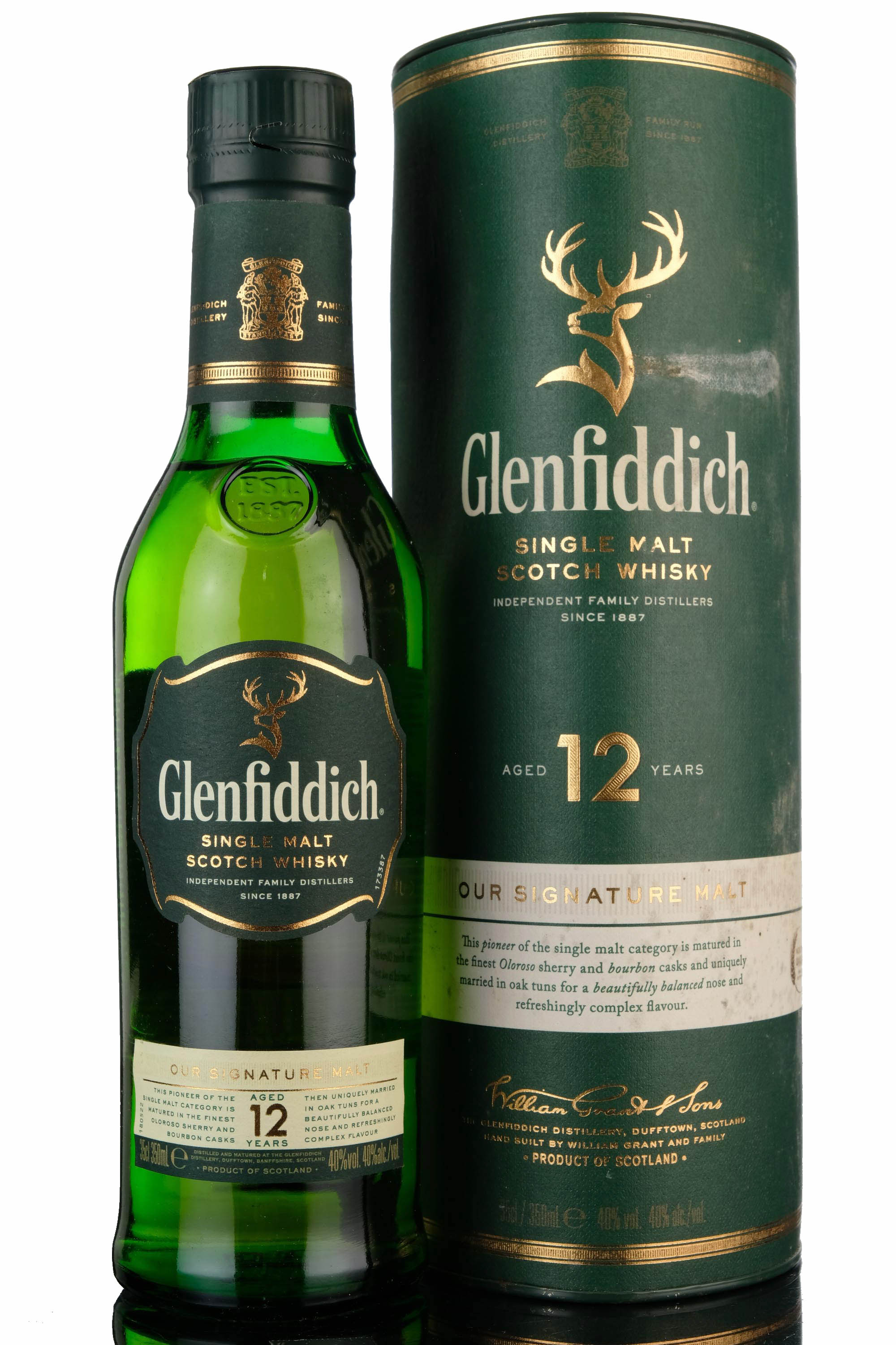 Glenfiddich 12 Year Old - Half Bottle