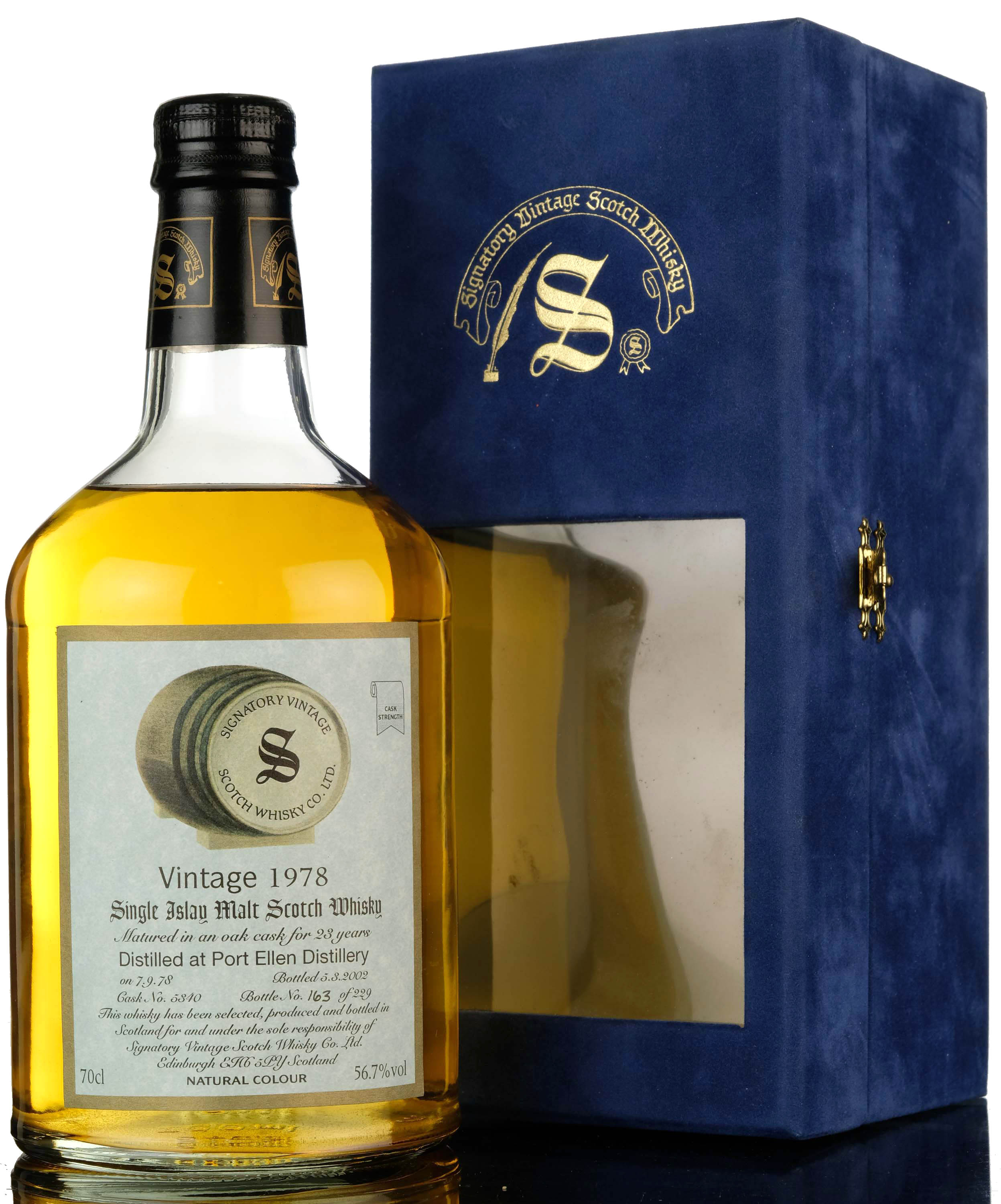 Port Ellen 1978 - 2002 23 Signatory Vintage Single Cask 5340