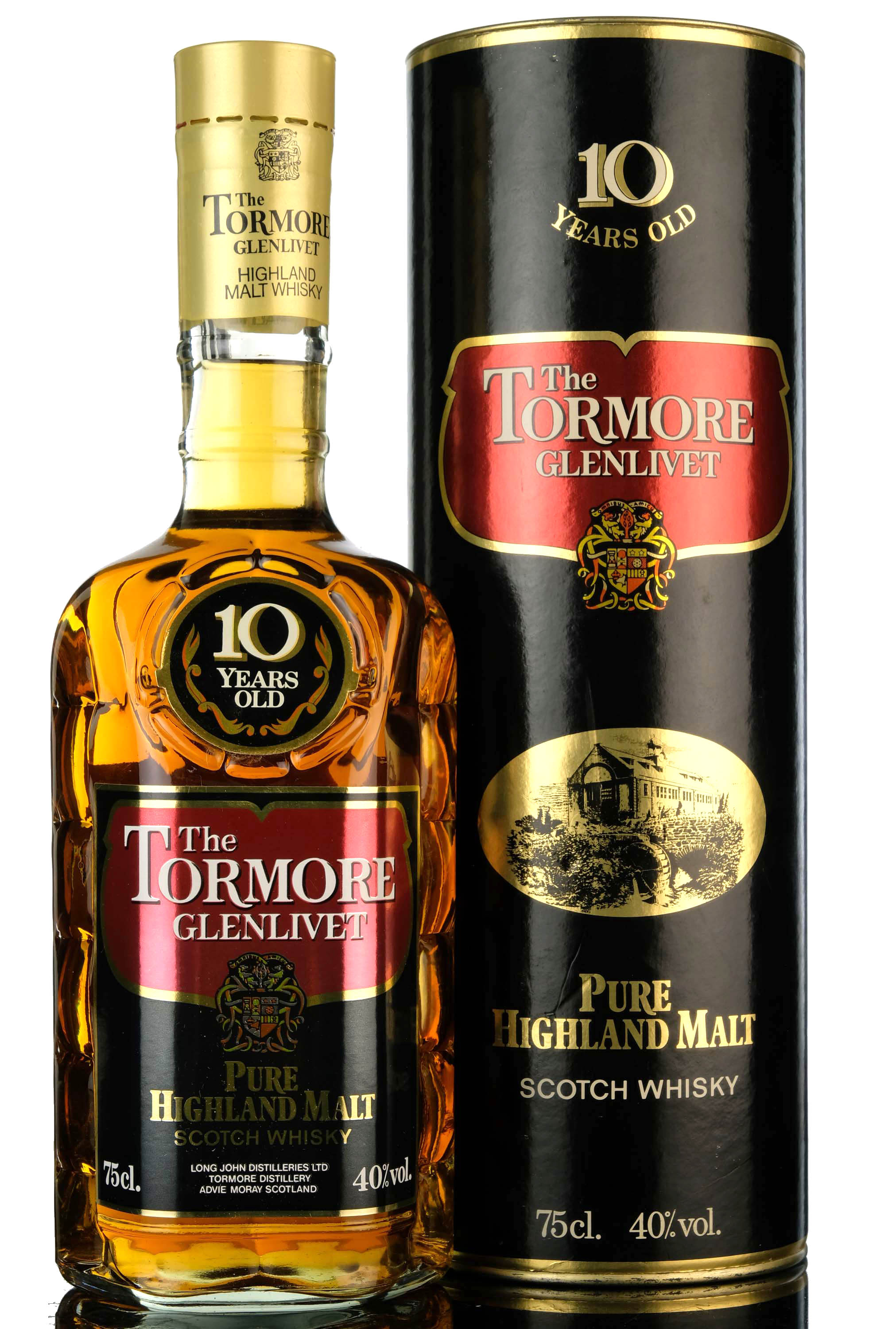 Tormore-Glenlivet 10 Year Old - 1980s