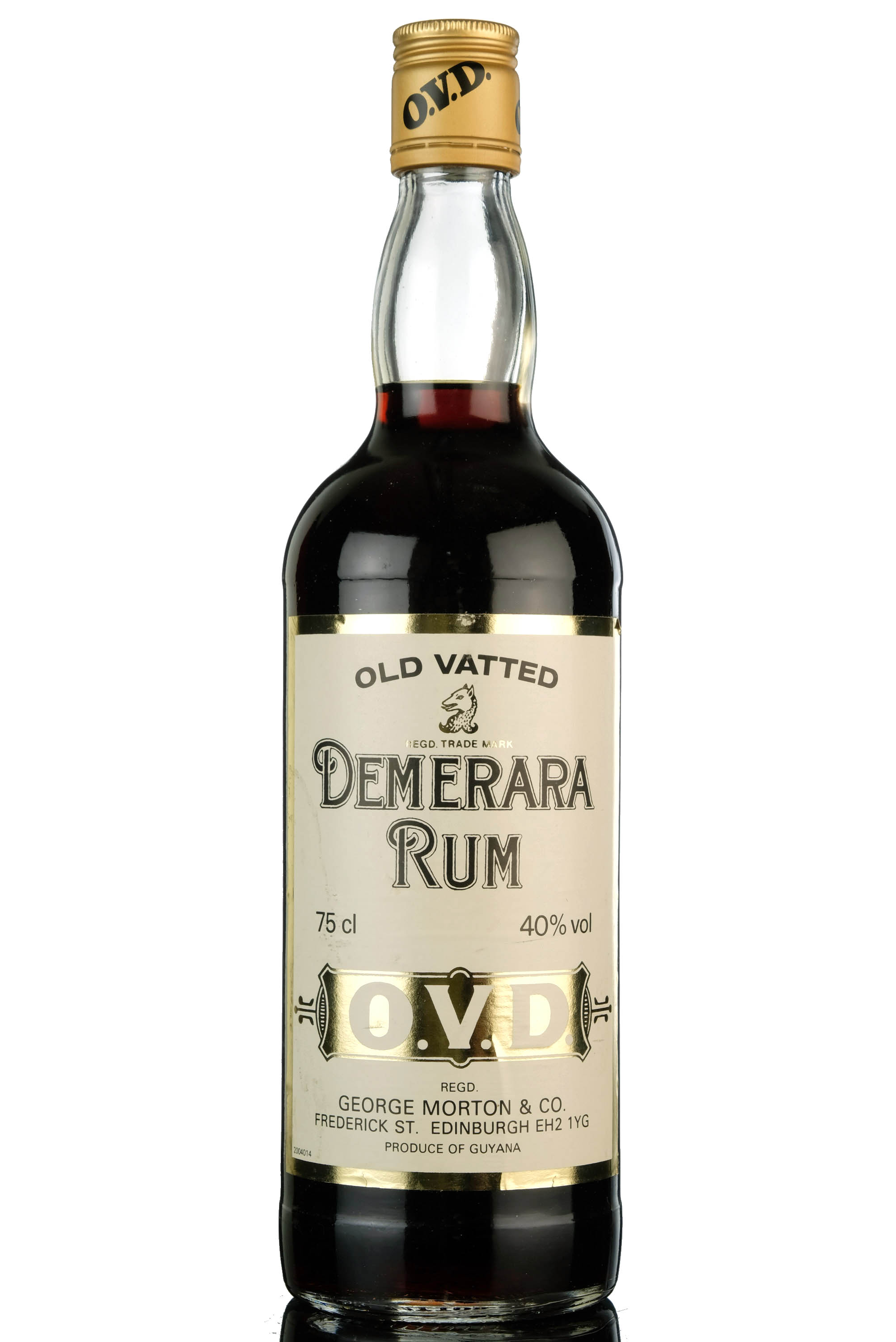 Old Vatted Demerara Rum - 1980s