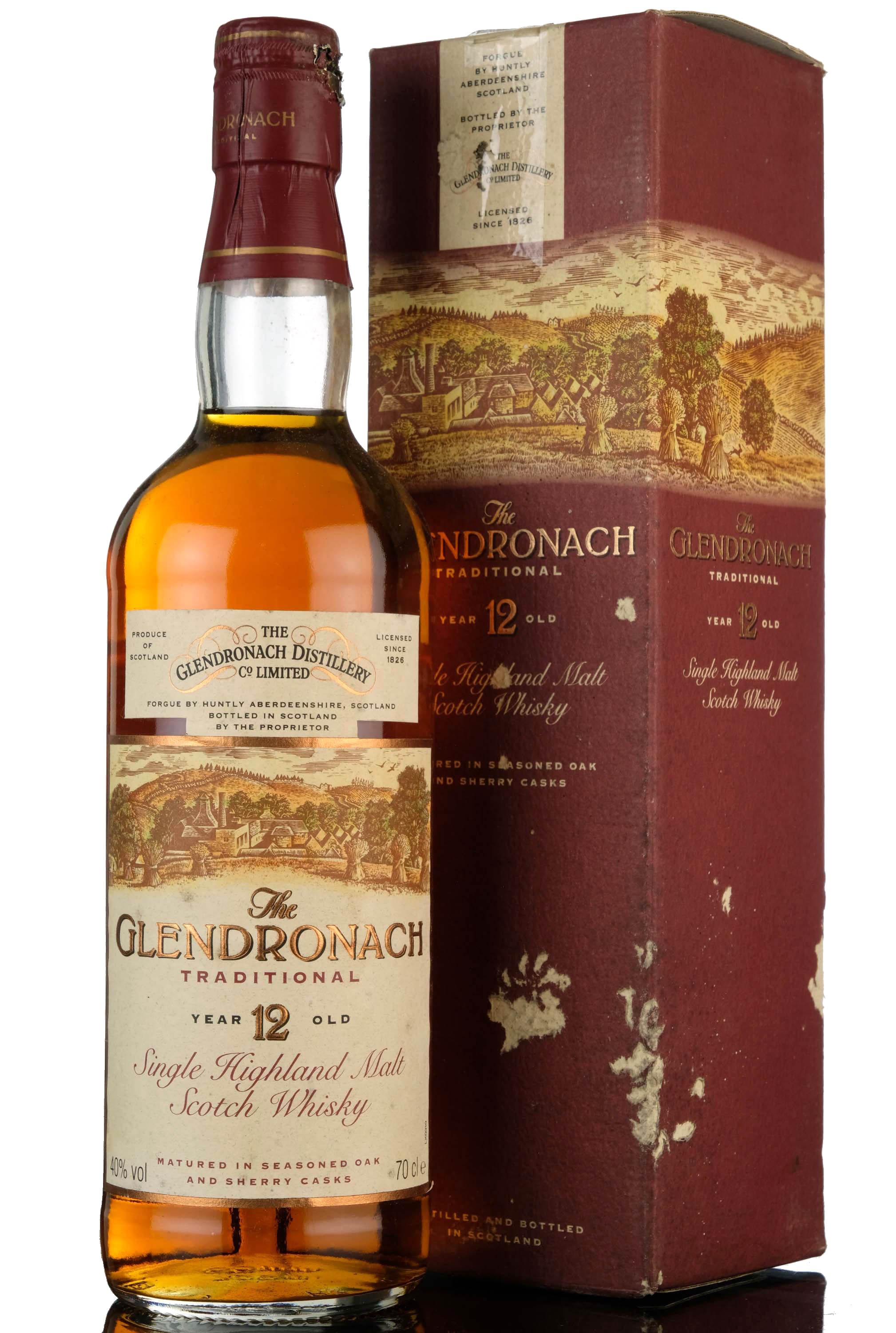 Glendronach 12 Year Old - Traditional - 1990s