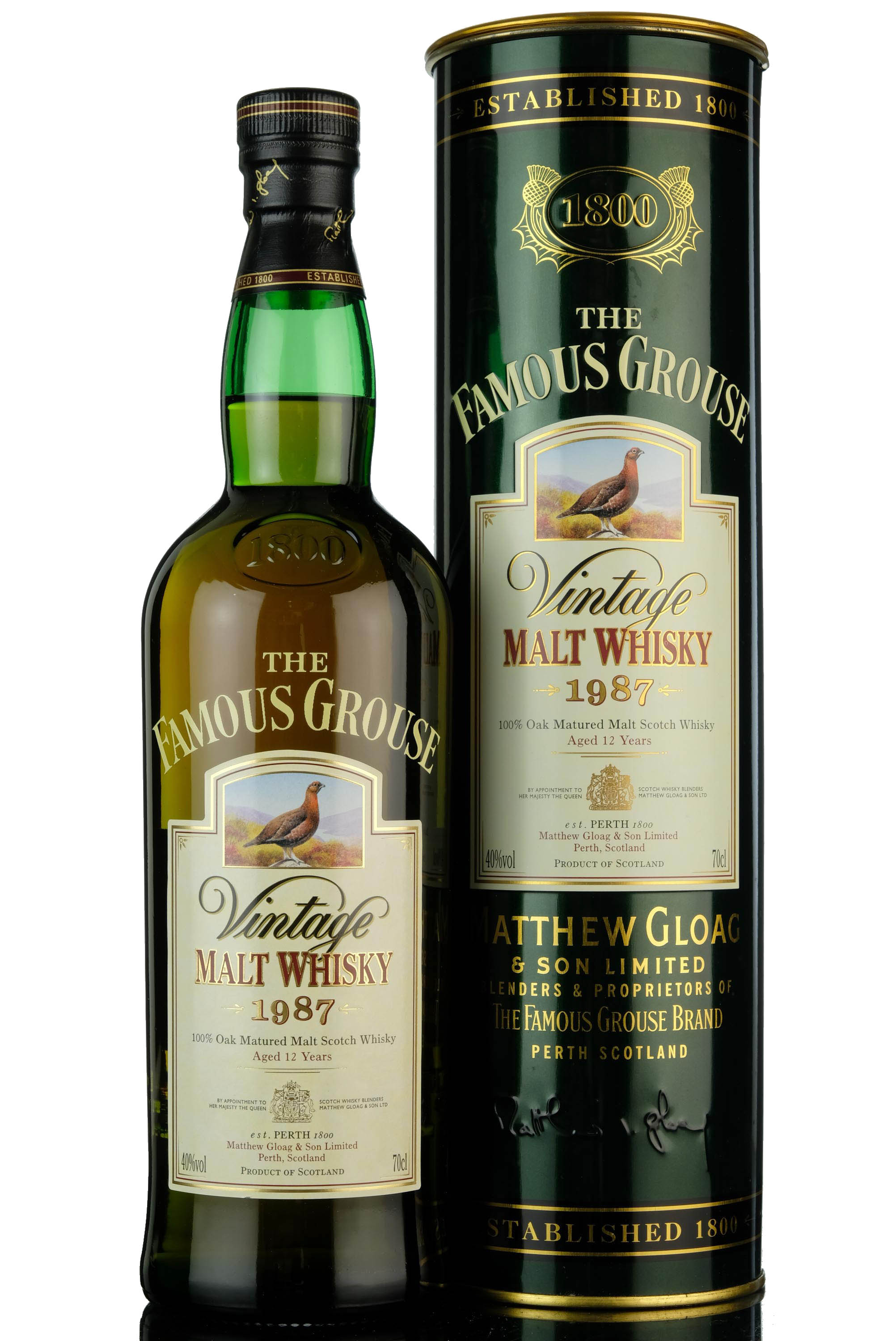 Famous Grouse 1987 - 12 Year Old