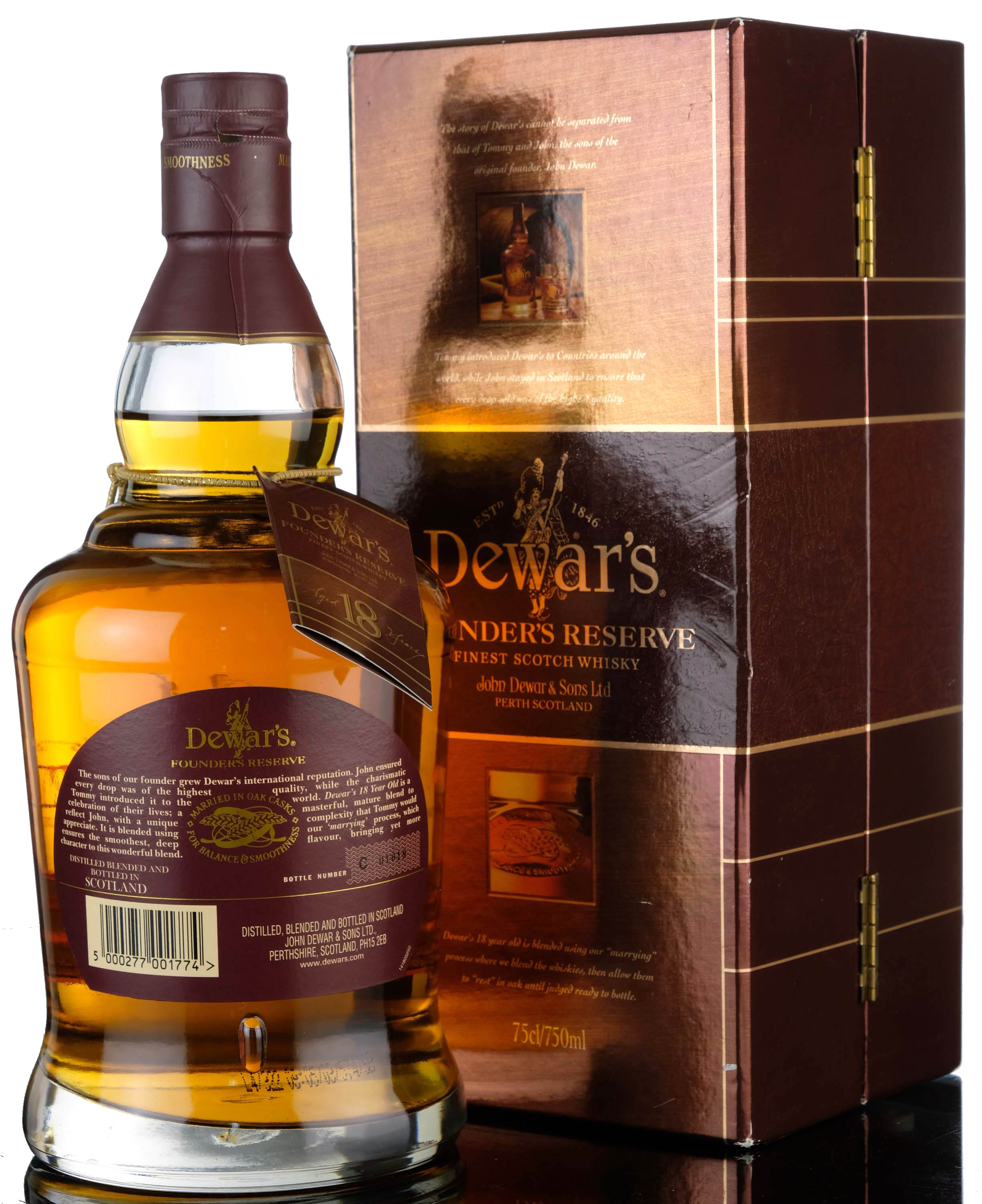 Dewars 18 Year Old - Founders Reserve
