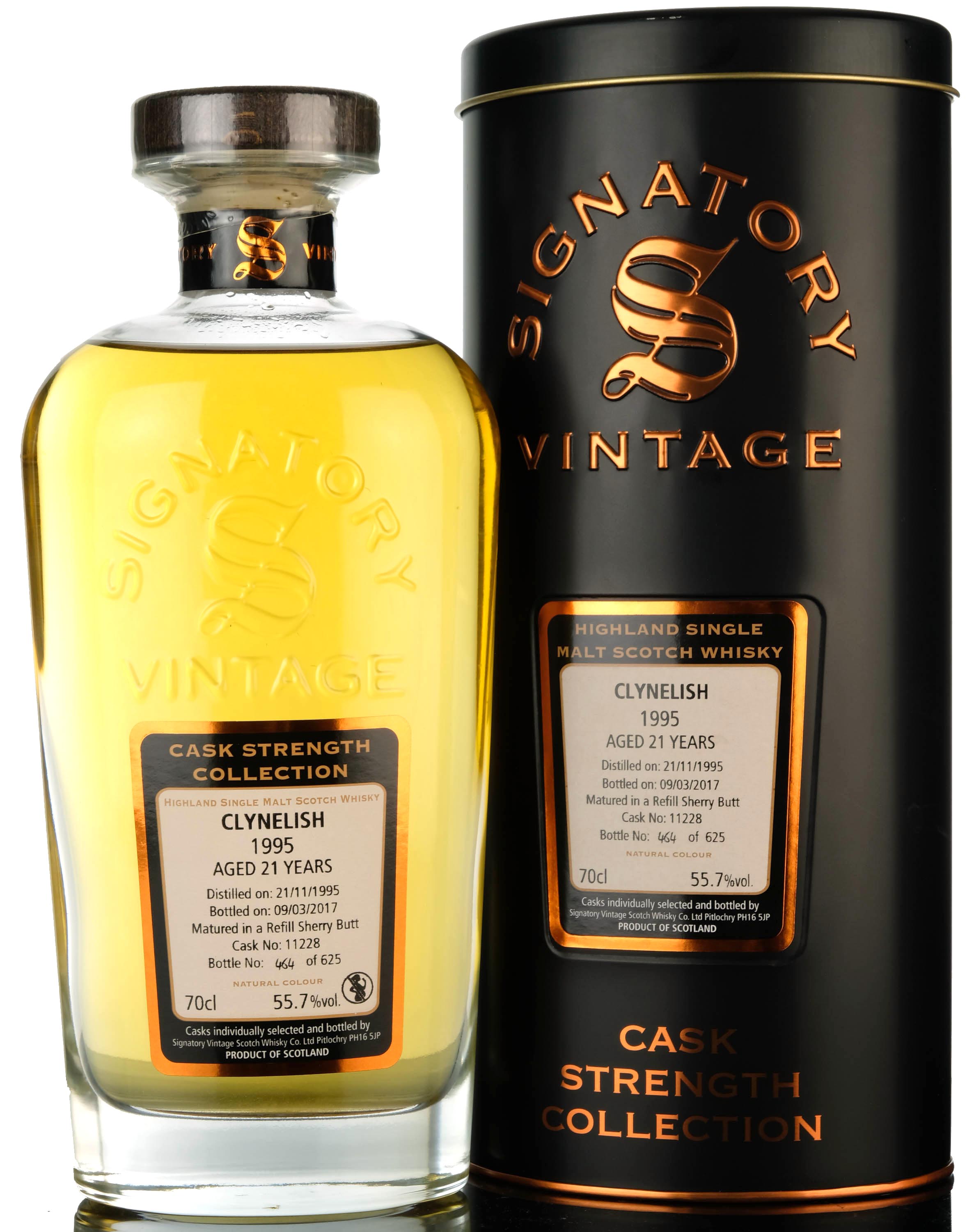 Clynelish 1995 - 2017 21 Signatory Vintage Collection Single