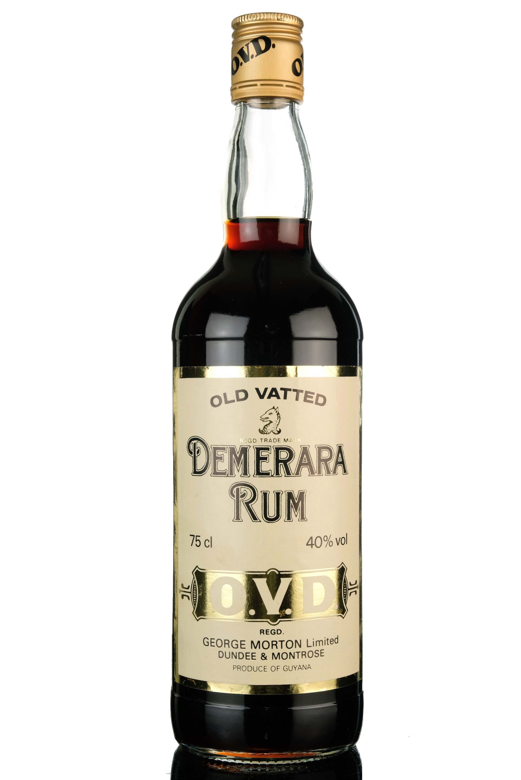 Old Vatted Demerara Rum - 1980s