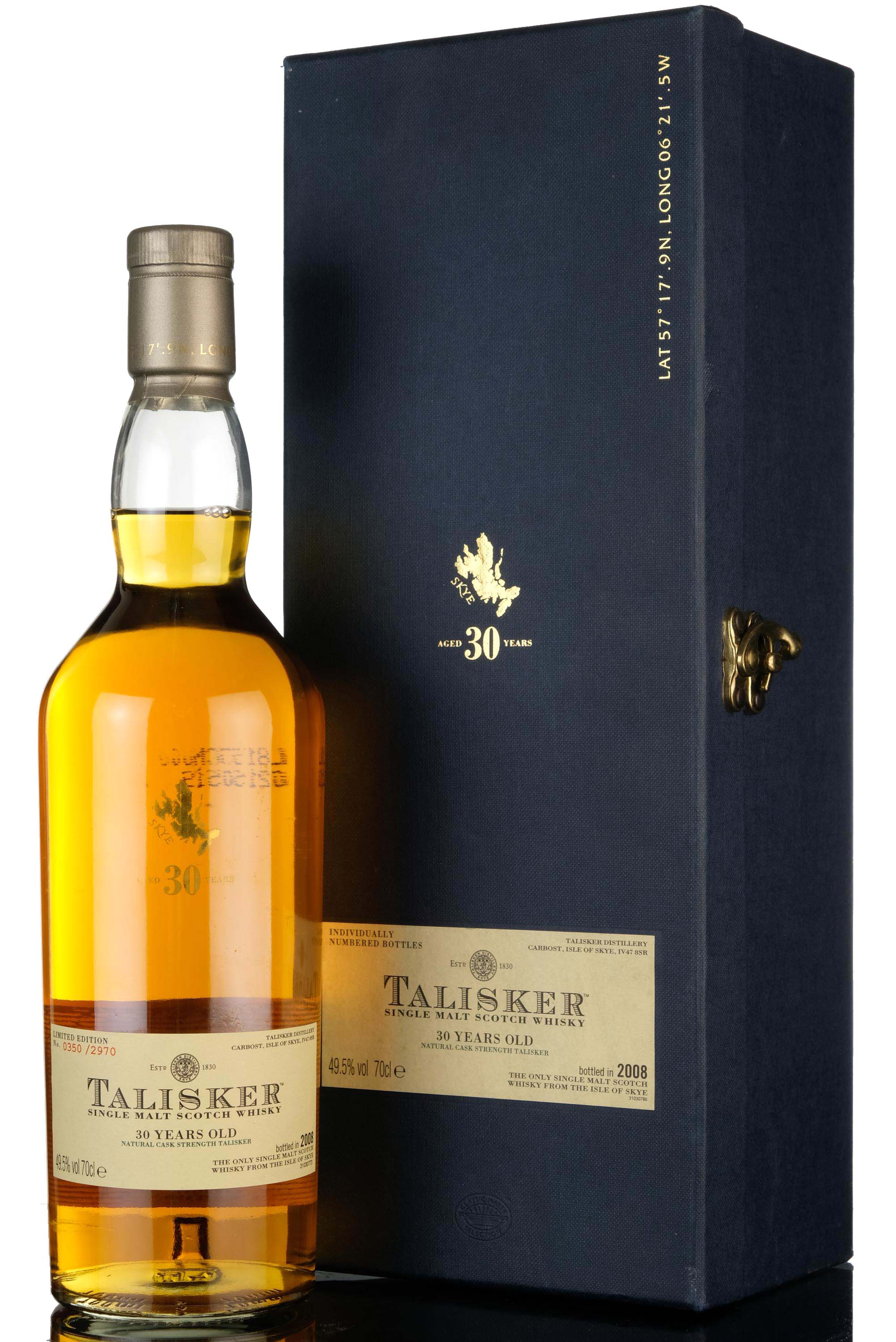 Talisker 30 Bottled 2008