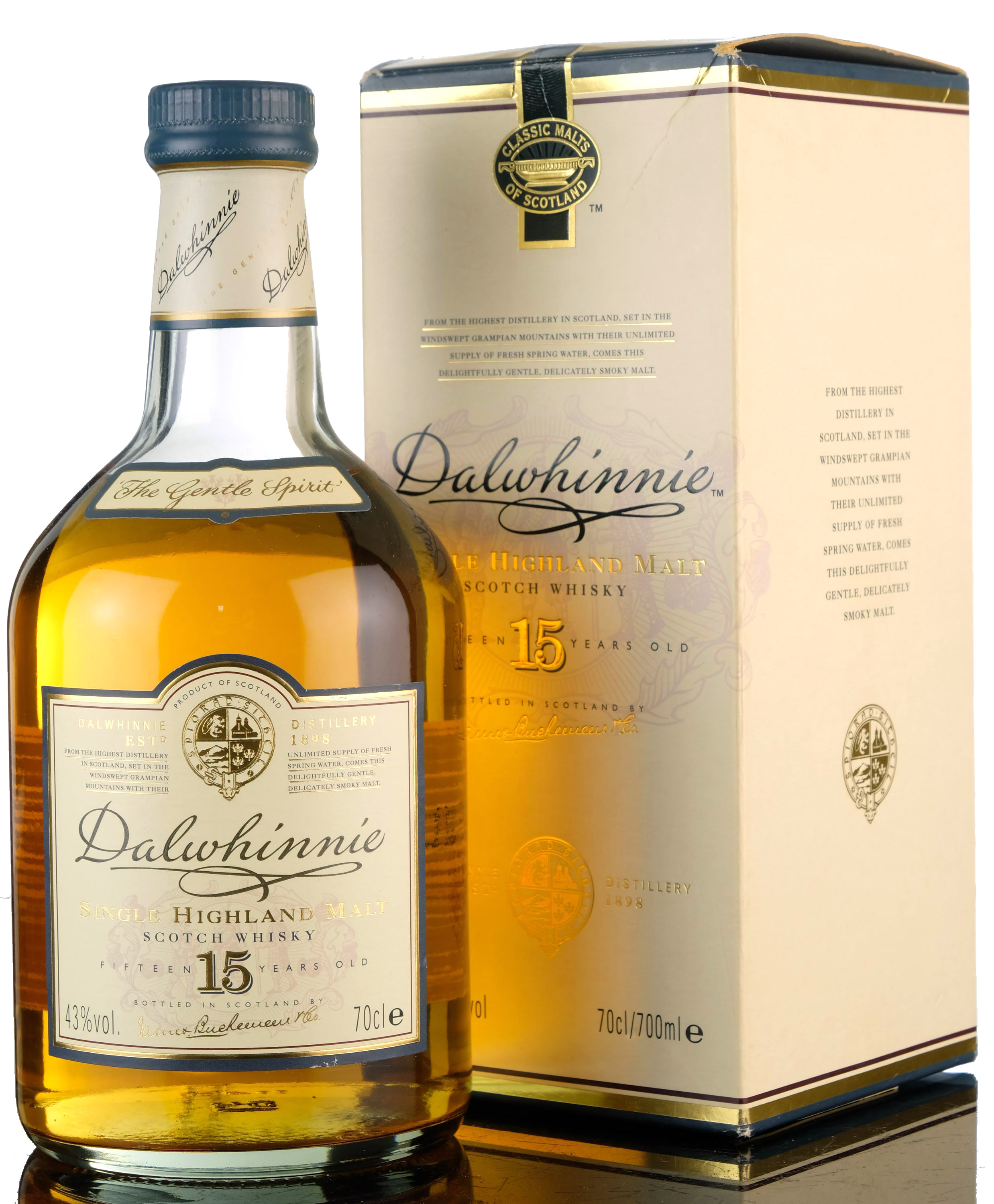 Dalwhinnie 15 Year Old - Early 2000s