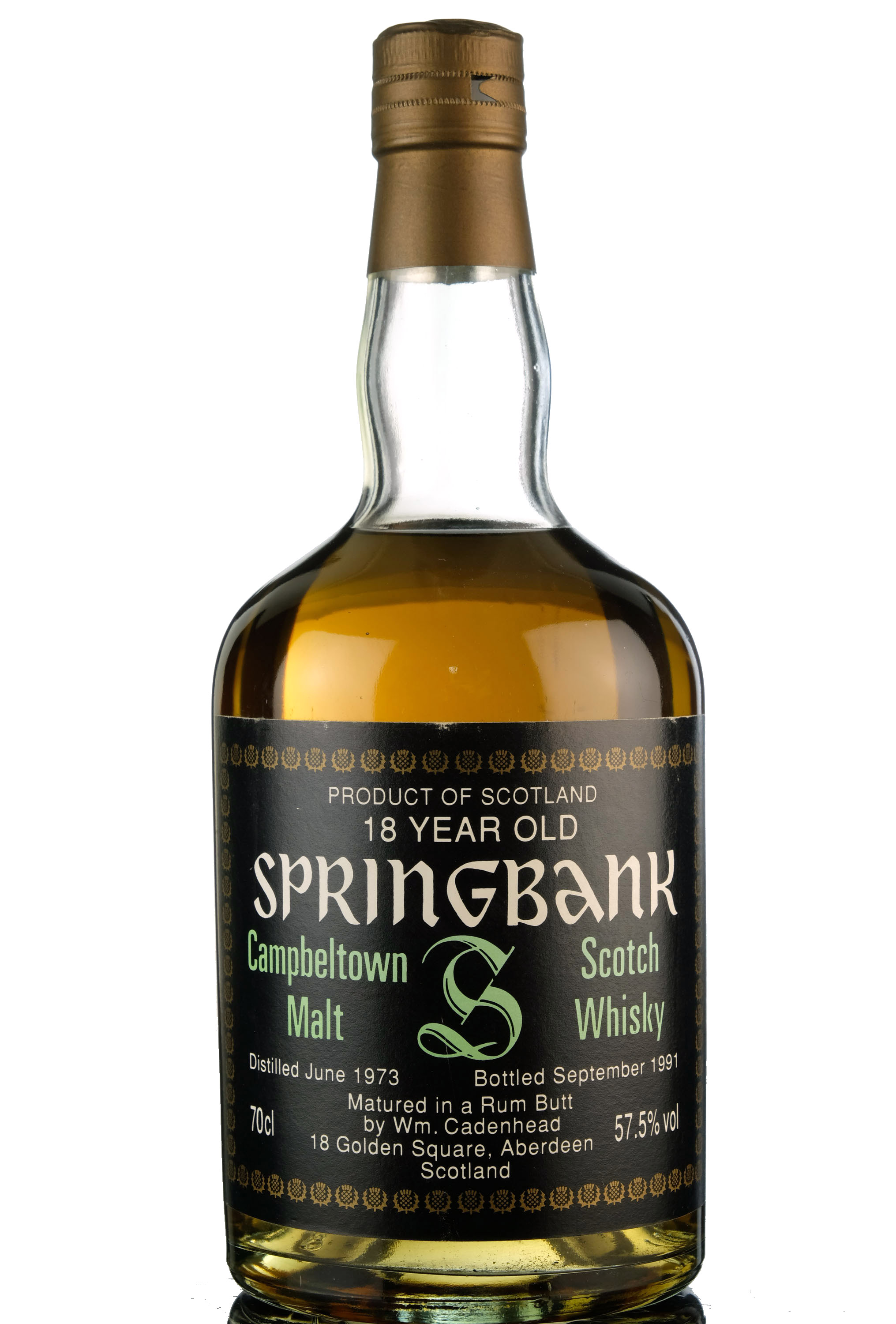 Springbank 1973-1991 - 18 Year Old - 57.5%