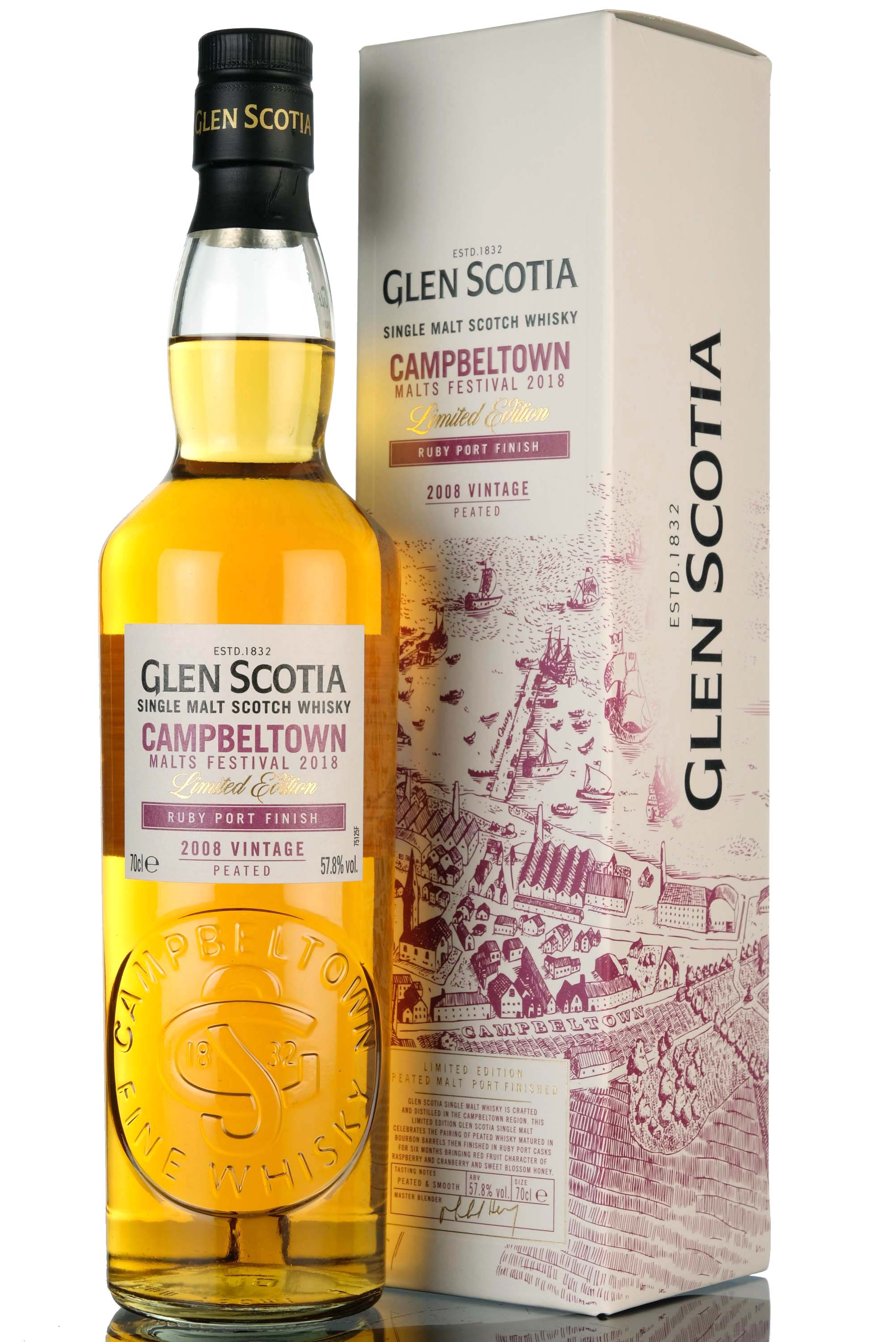 Glen Scotia 2008 Festival 2018 Ruby Port Finish