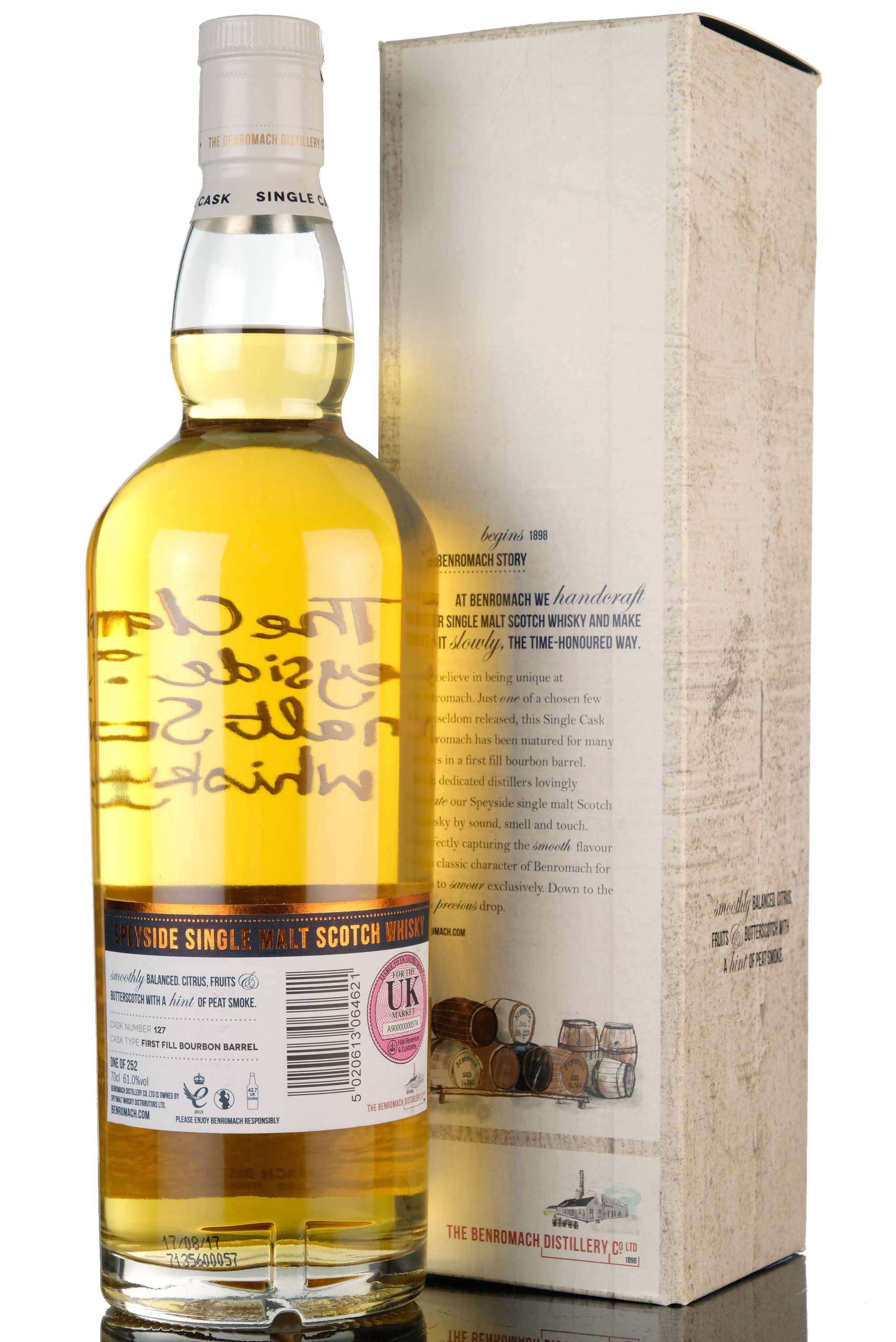 Benromach 2009-2017 - Amazon Exclusive - Single Cask 127