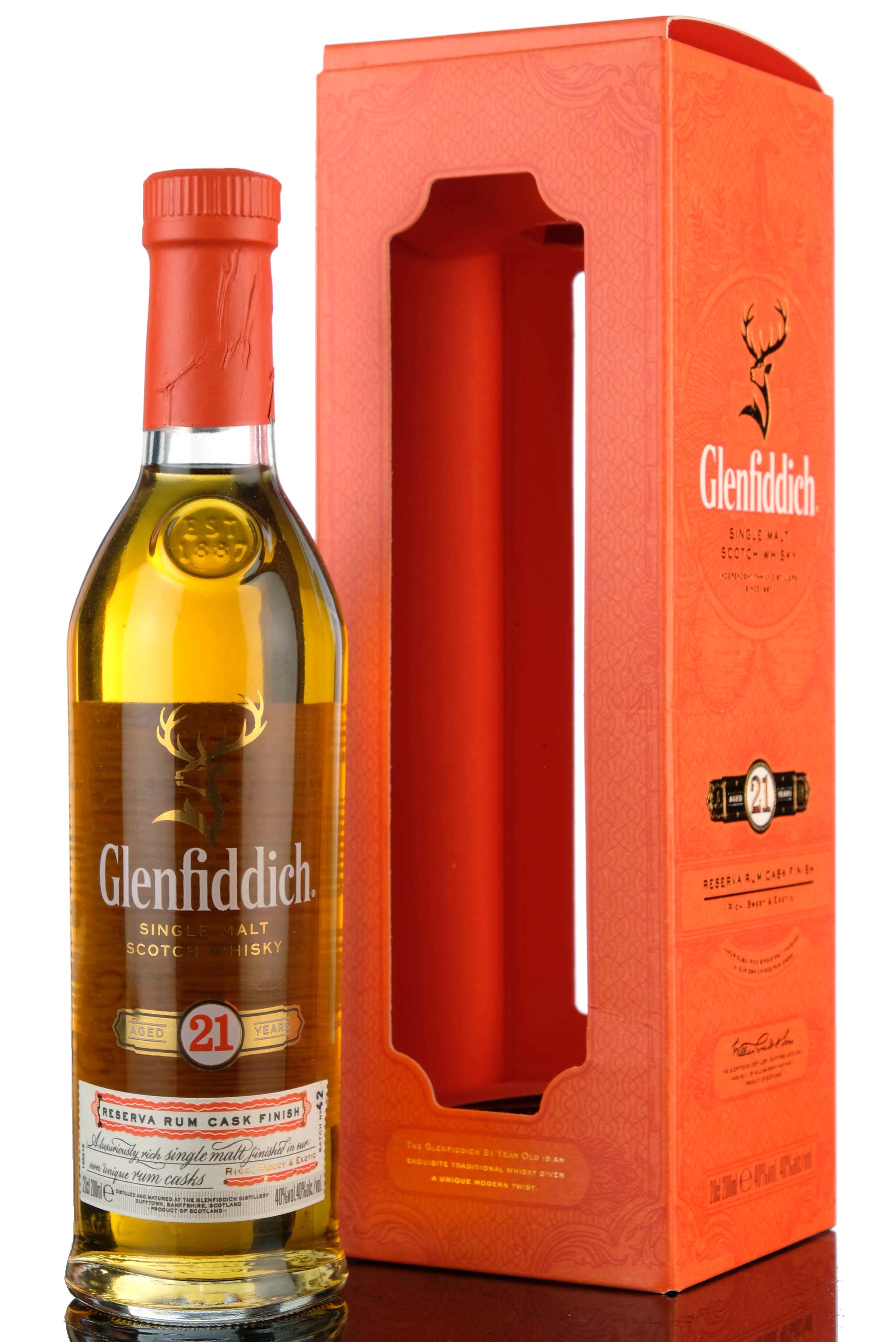 Glenfiddich 21 Year Old  Havana Reserve  20cl