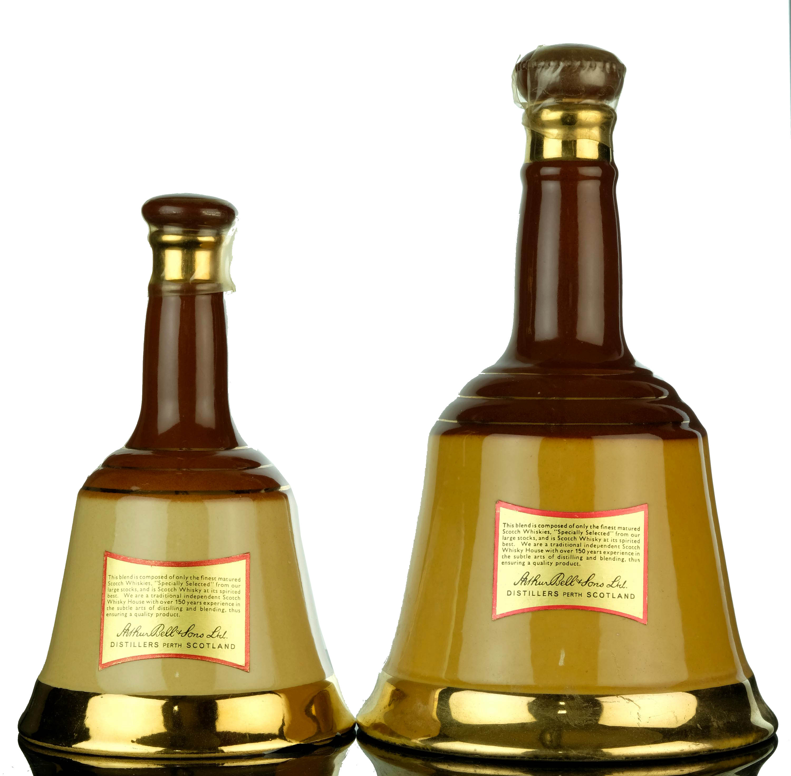 2 x Bells Tan & Cream