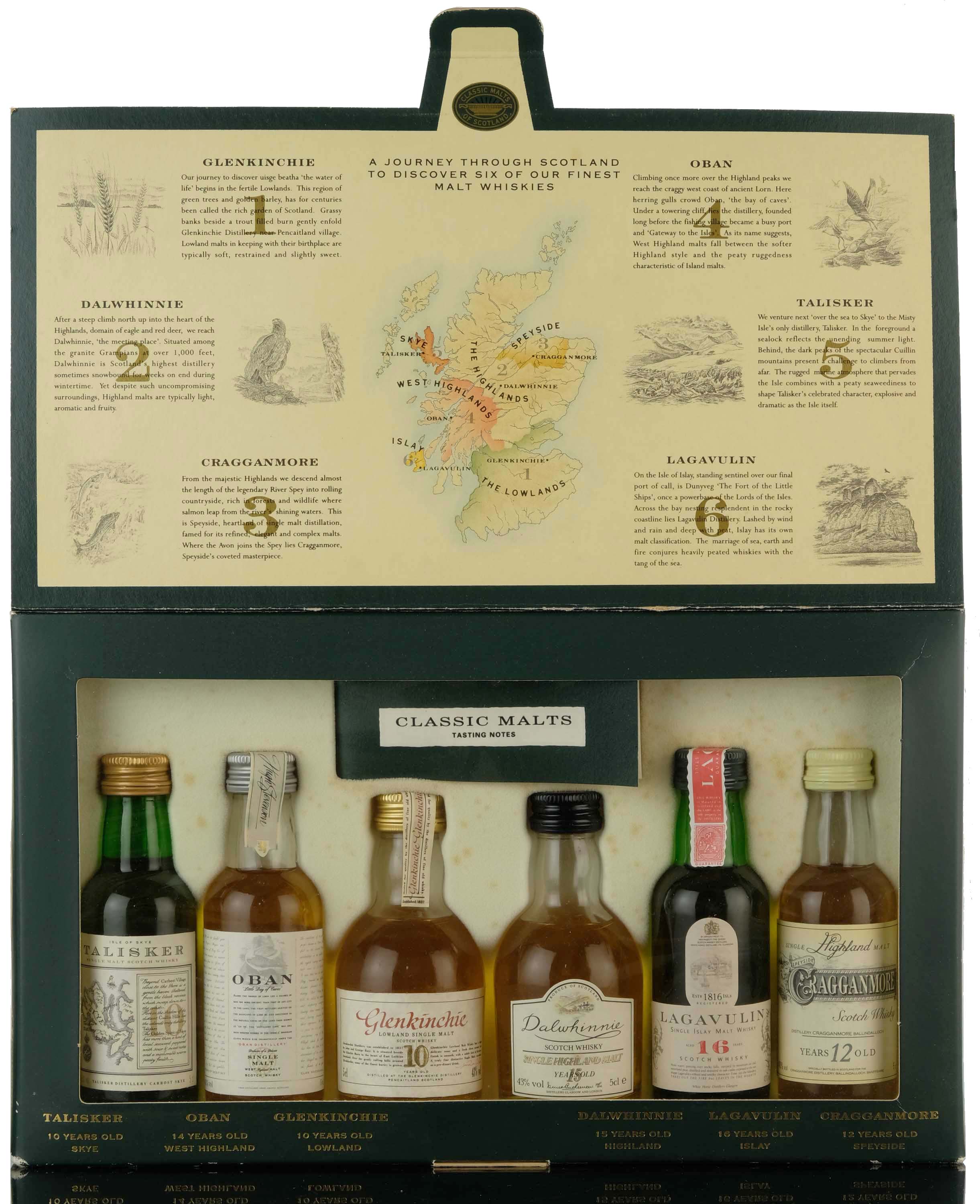 Classic Malts Of Scotland Miniature Set