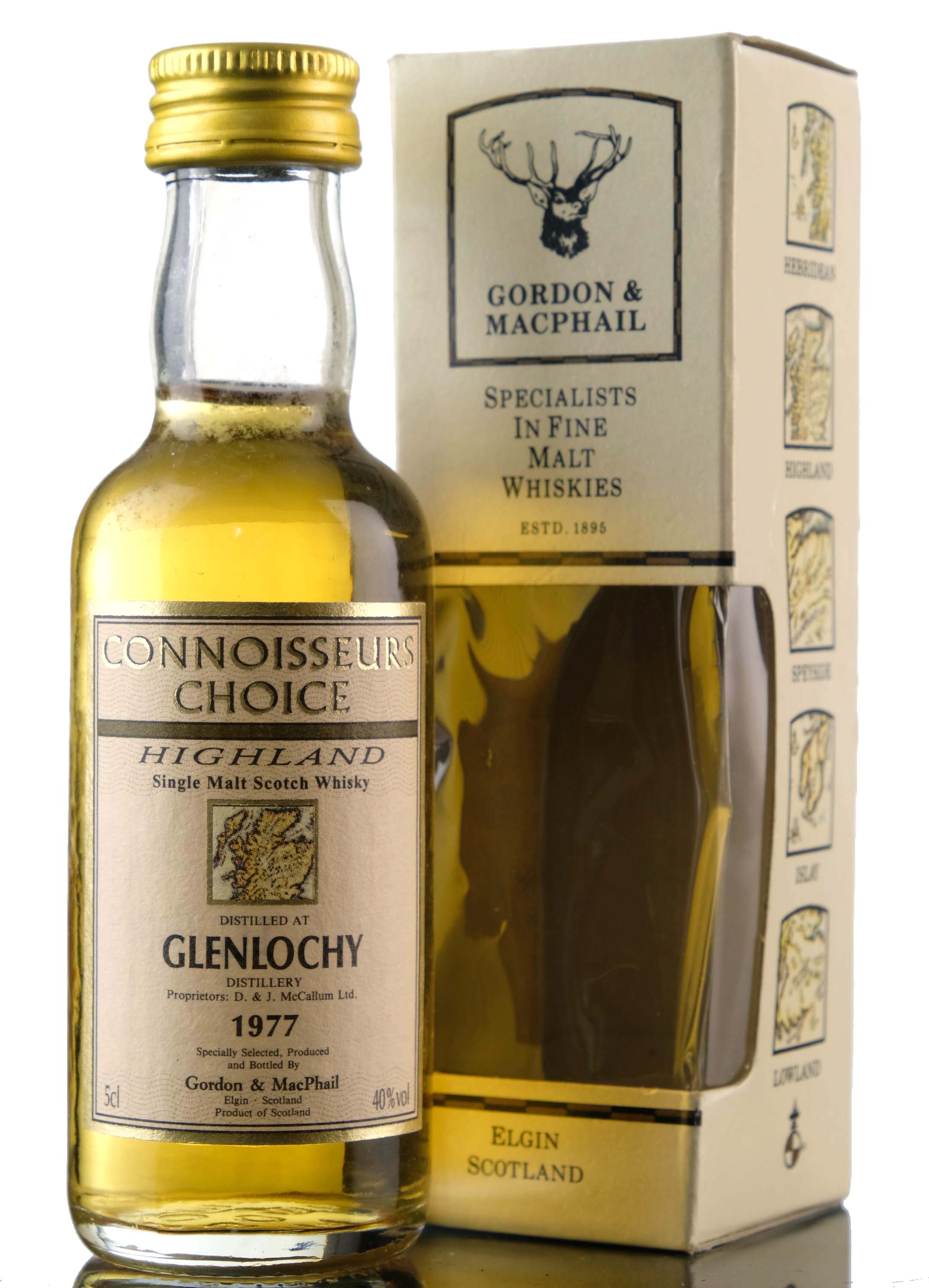 Glenlochy 1977 - Connoisseurs Choice Miniature