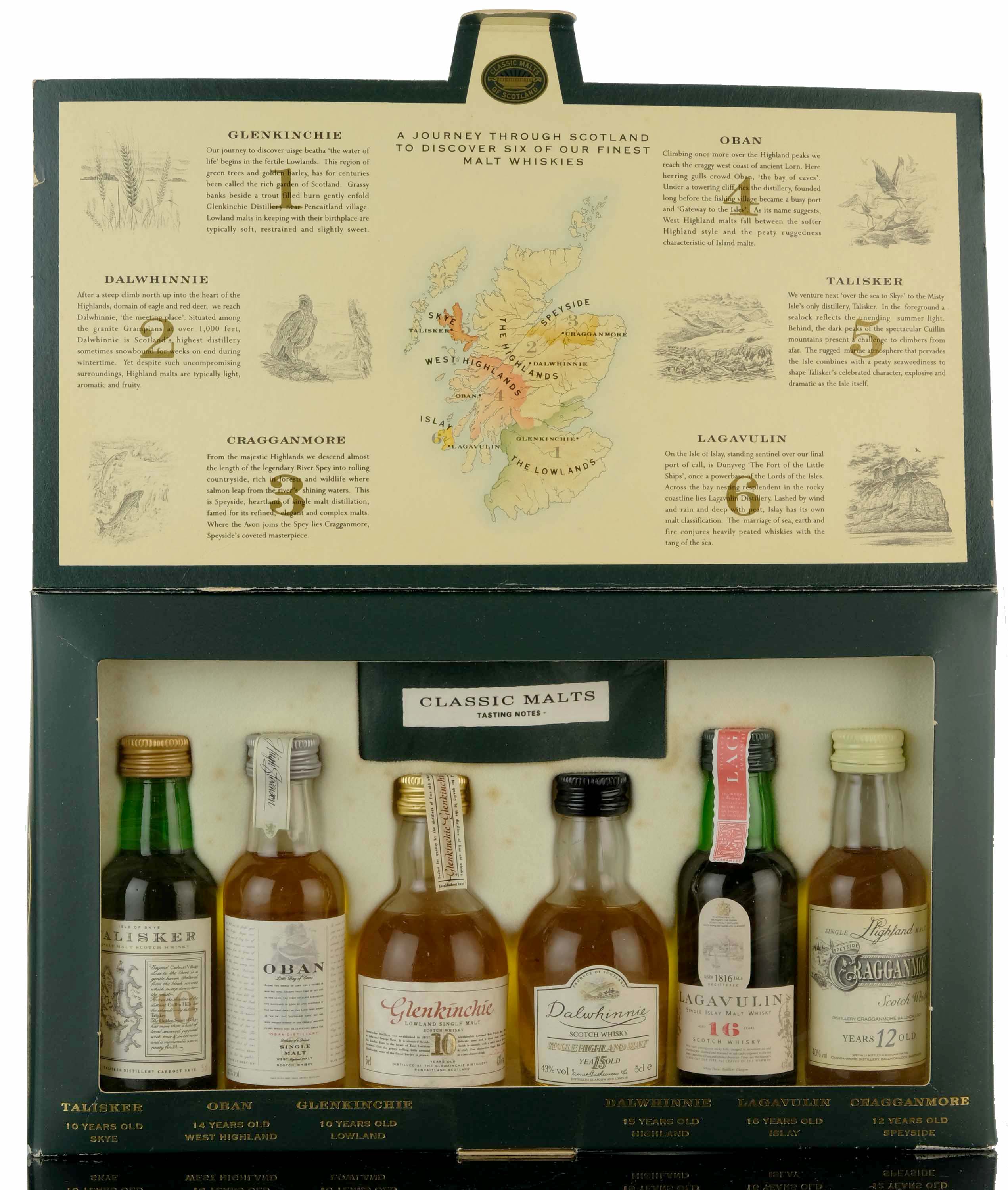 Classic Malts Of Scotland Miniature Set