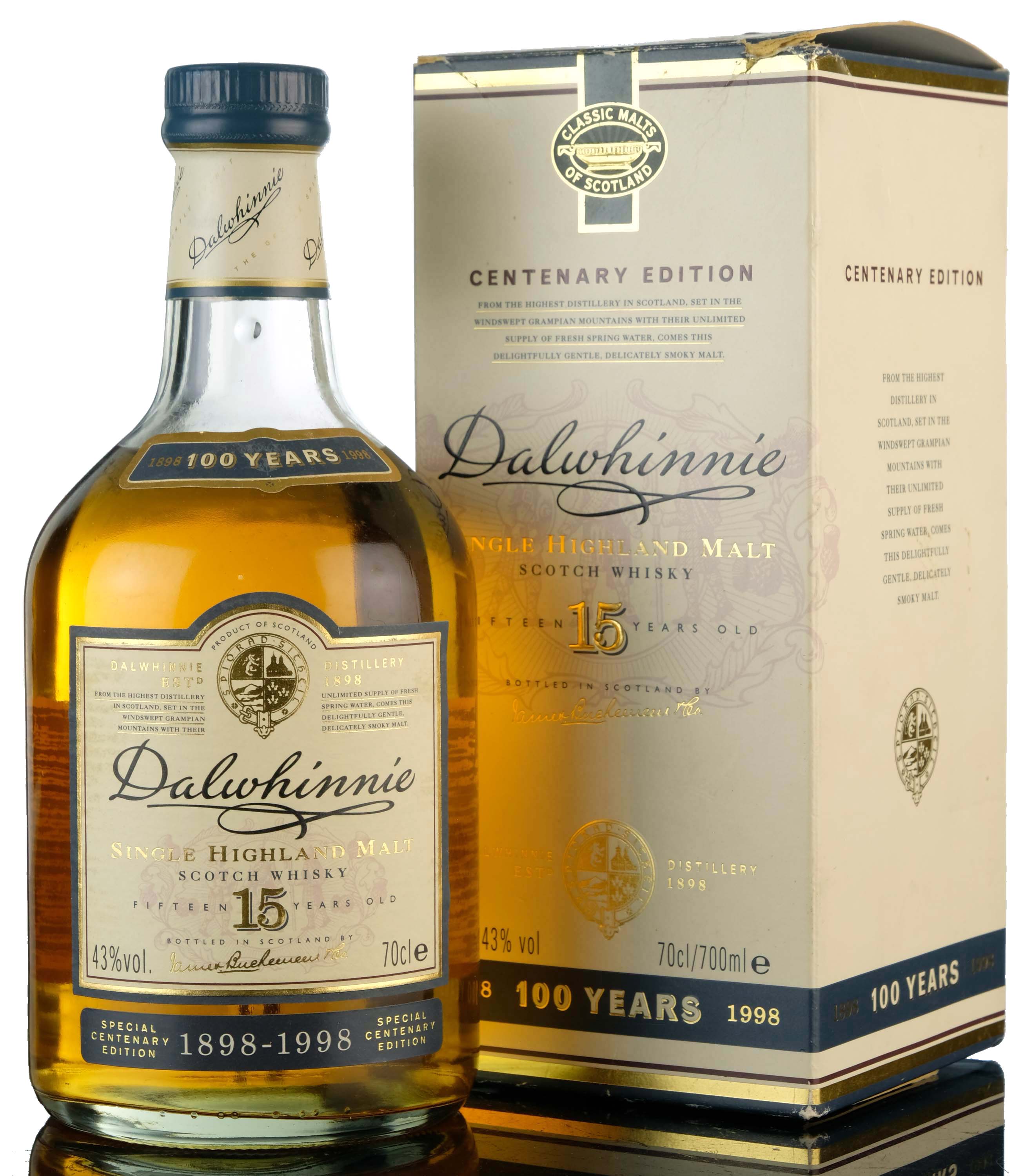 Dalwhinnie 15 Year Old - Centenary