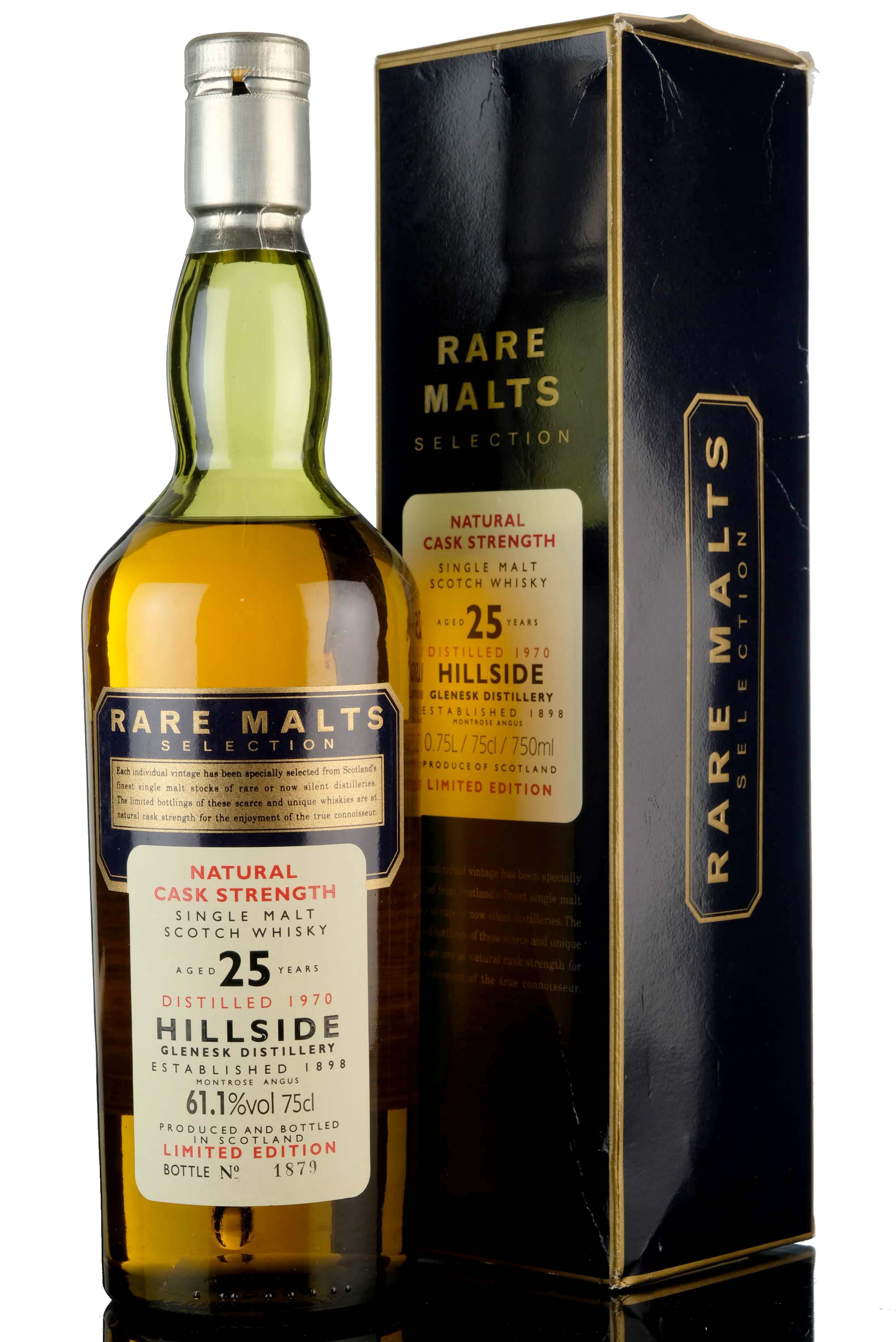 Hillside 1970 - 25 Year Old - Rare Malts 61.1%