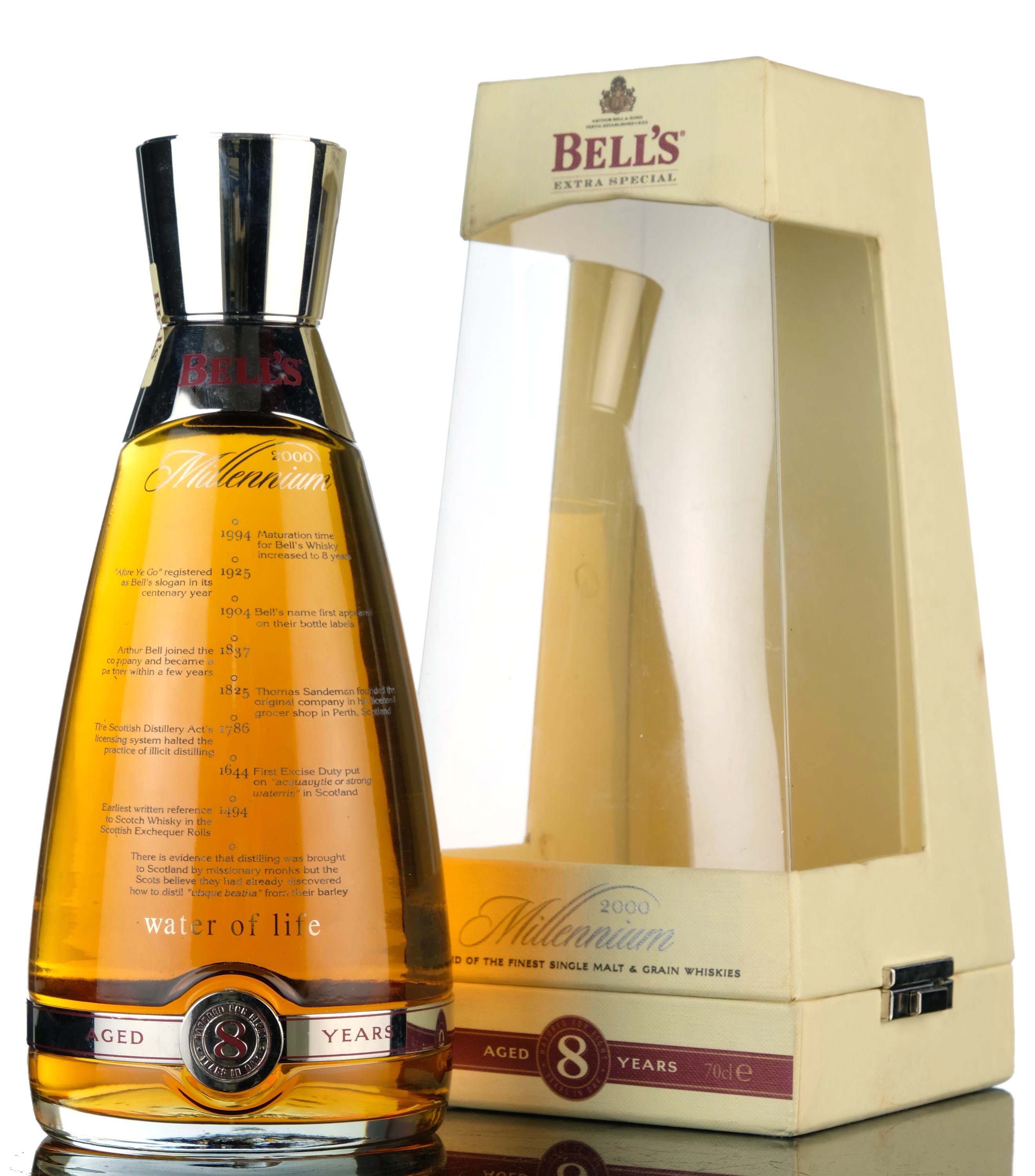 Bells 8 Year Old Extra Special - Millennium 2000 Decanter