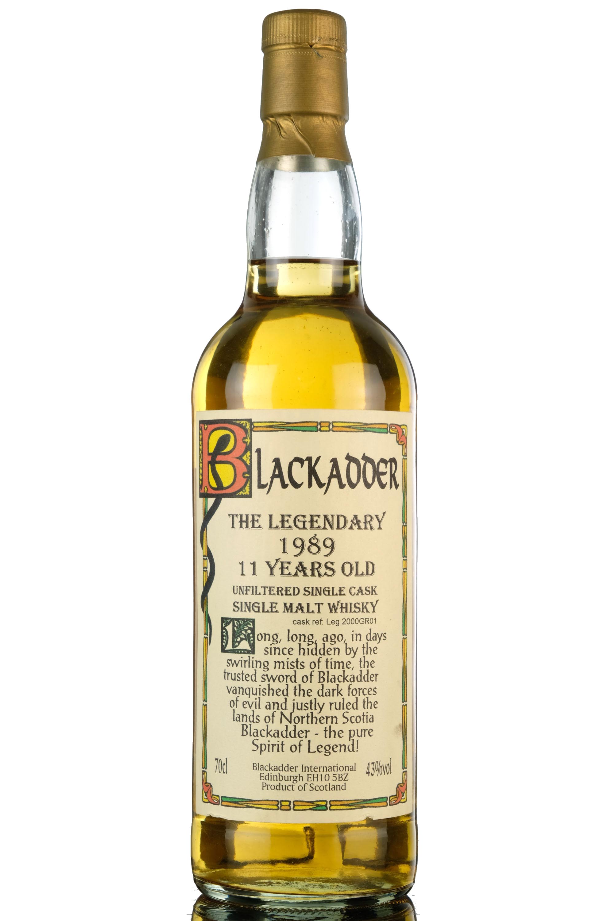 Legendary 1989  11 Year Old  Blackadder