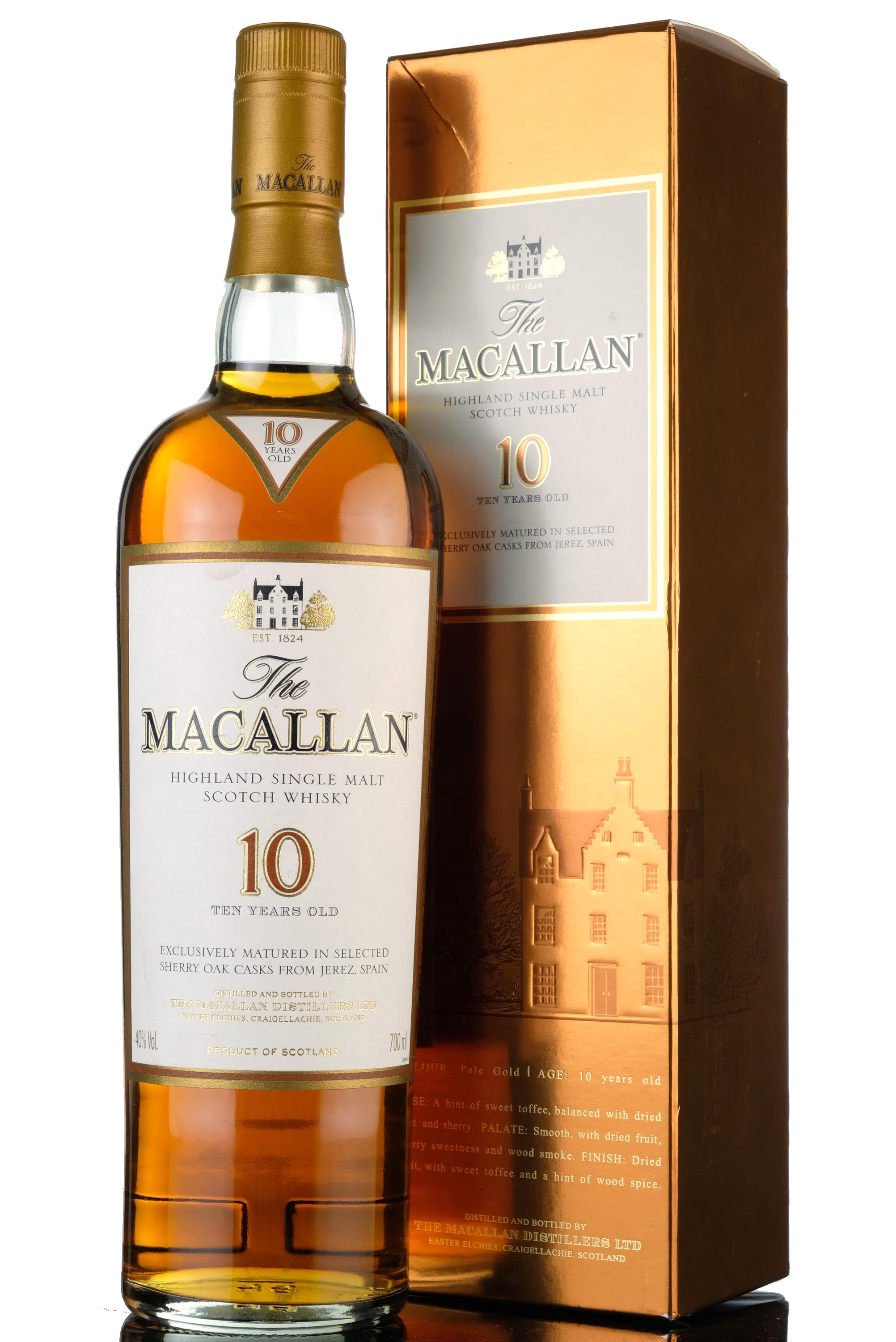 Macallan 10 Year Old - Sherry Casks - Mid 2000s