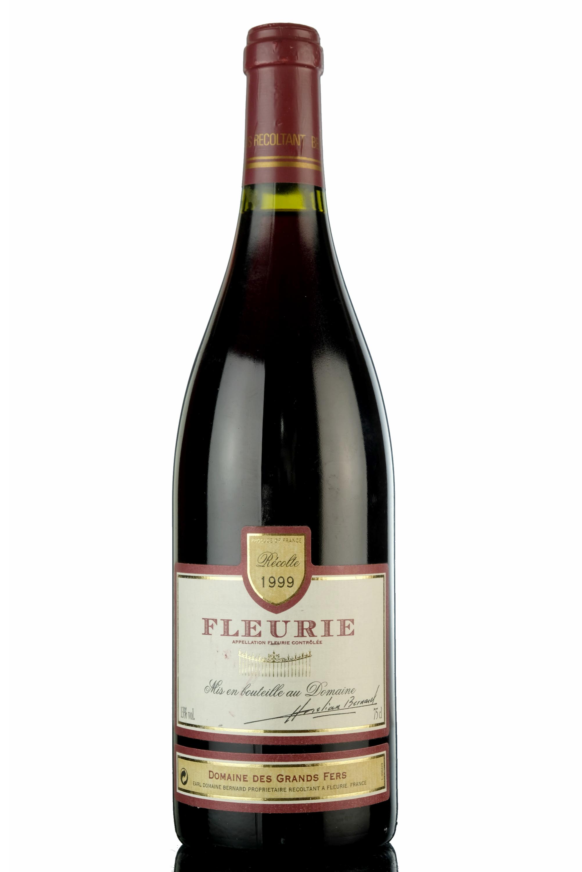 Fleurie Domaine Des Grands Fers 1999
