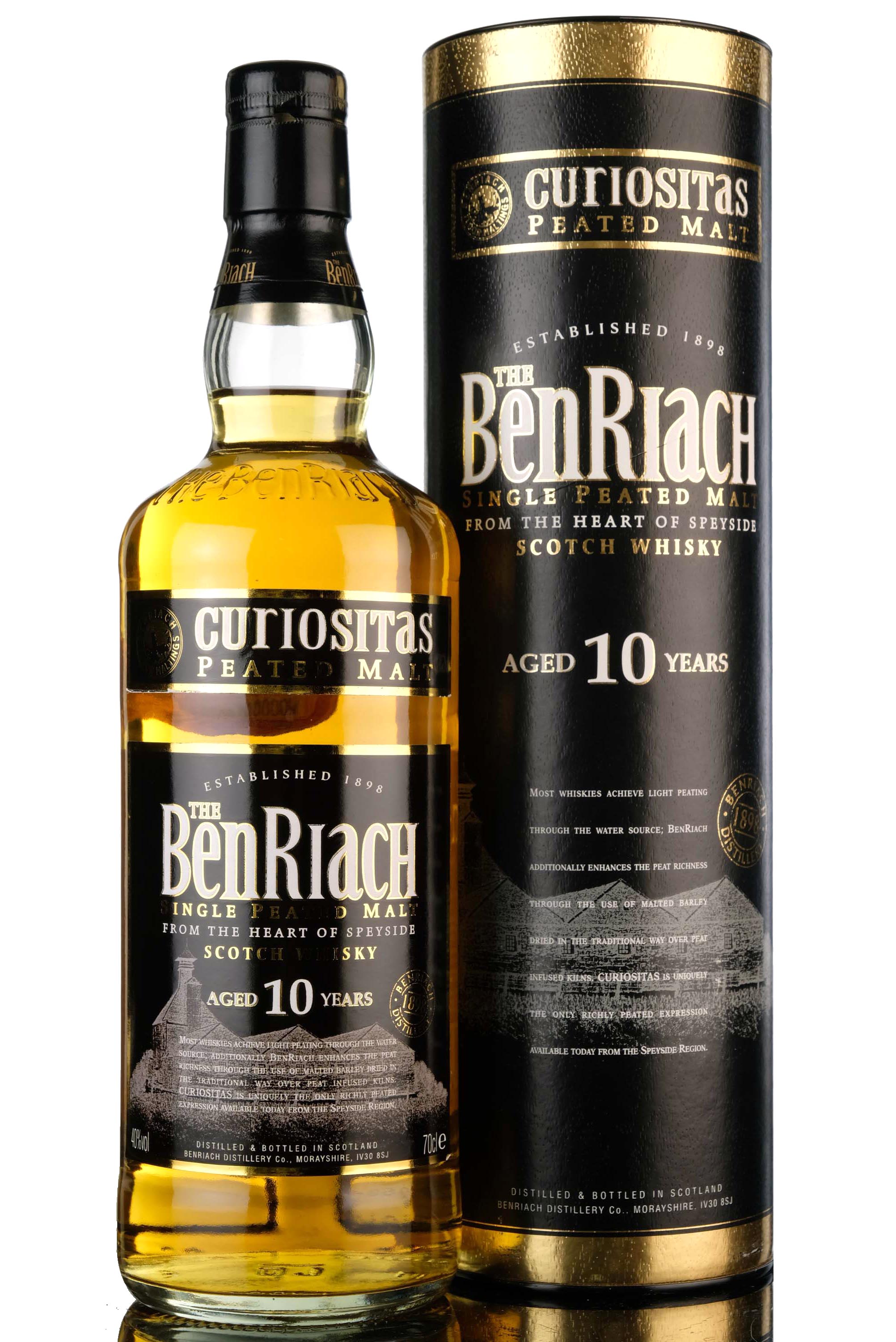 Benriach 10 Year Old - Curiositas Peated Malt