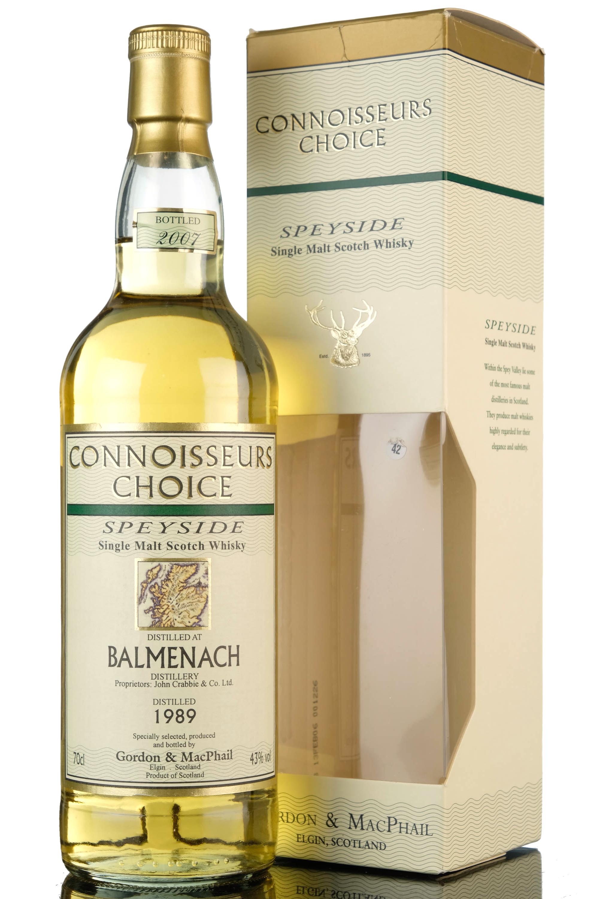 Balmenach 1989 - 2007 Gordon Macphail Connoisseurs Choice