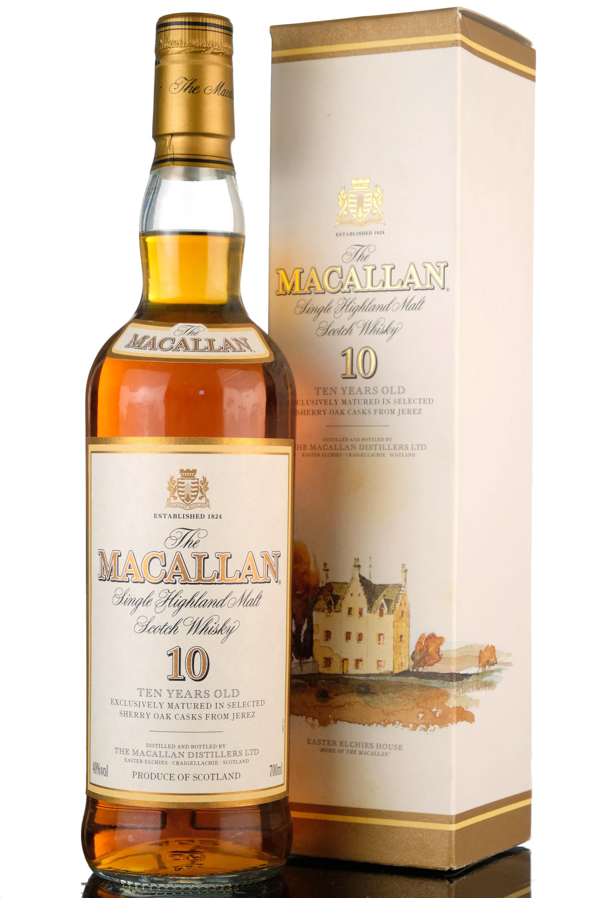 Macallan 10 Year Old - Sherry Casks - Early 2000s