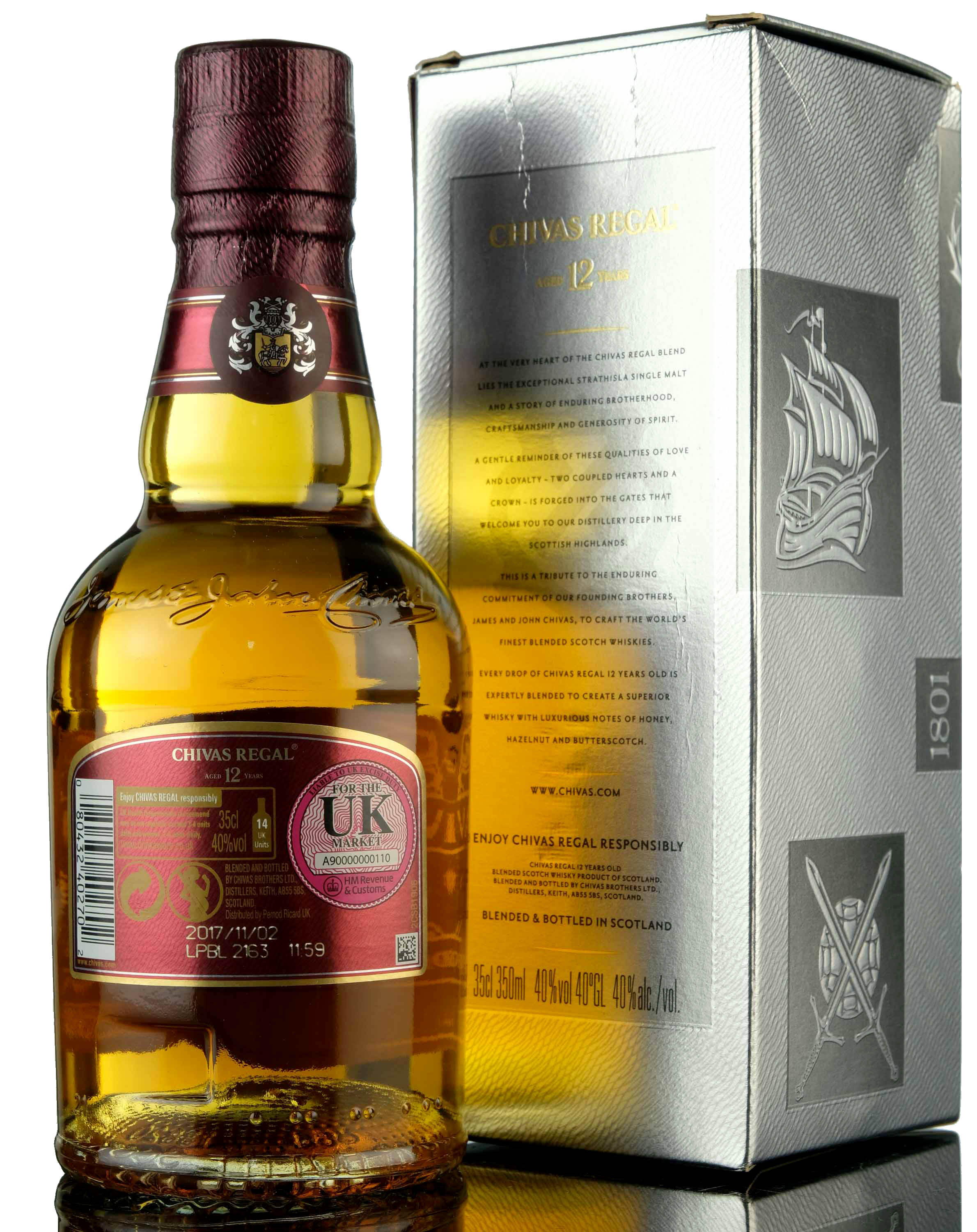 Chivas Regal 12 Year Old - Half Bottle