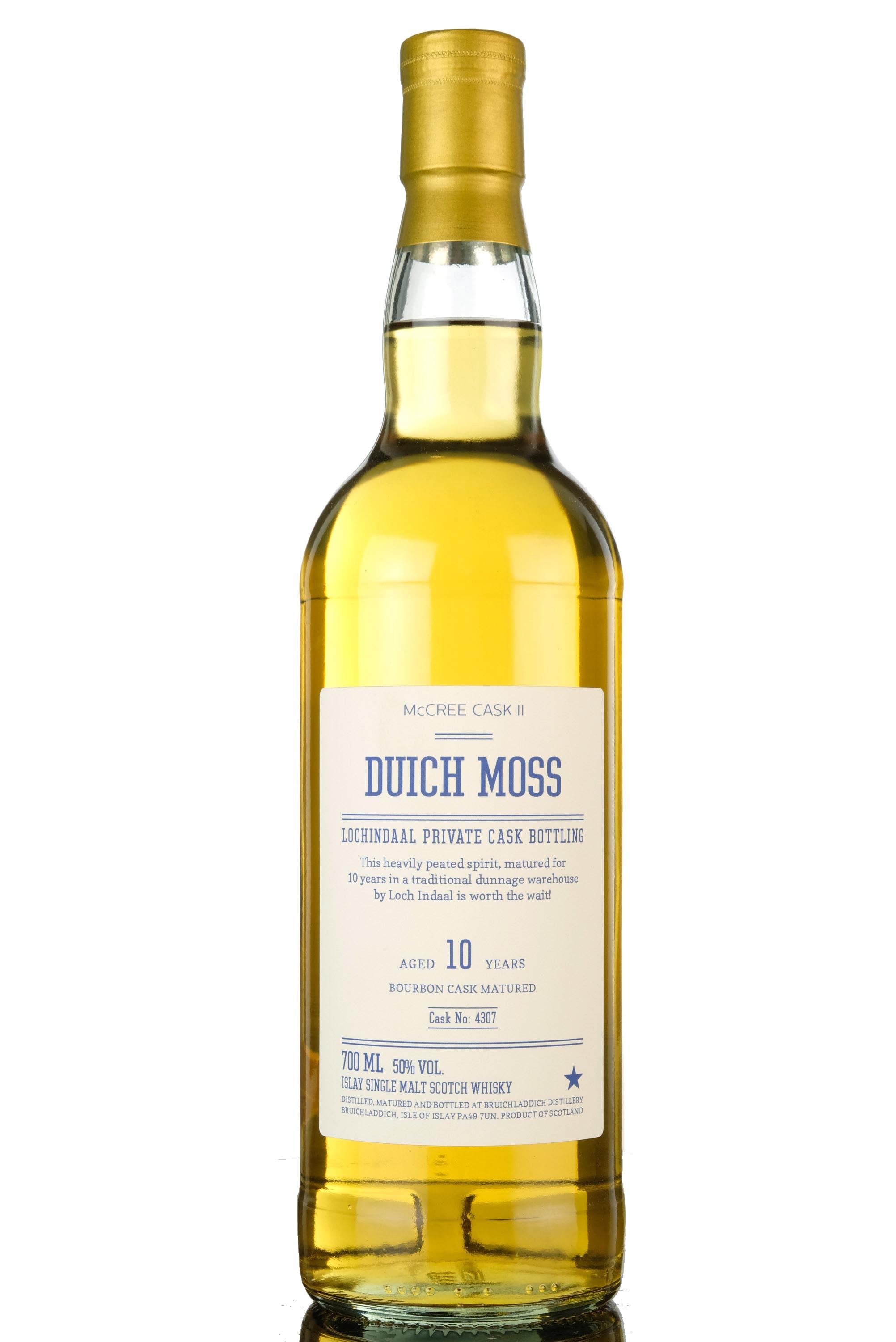 Bruichladdich Lochindaal 10 Year Old - Private Single Cask 4307