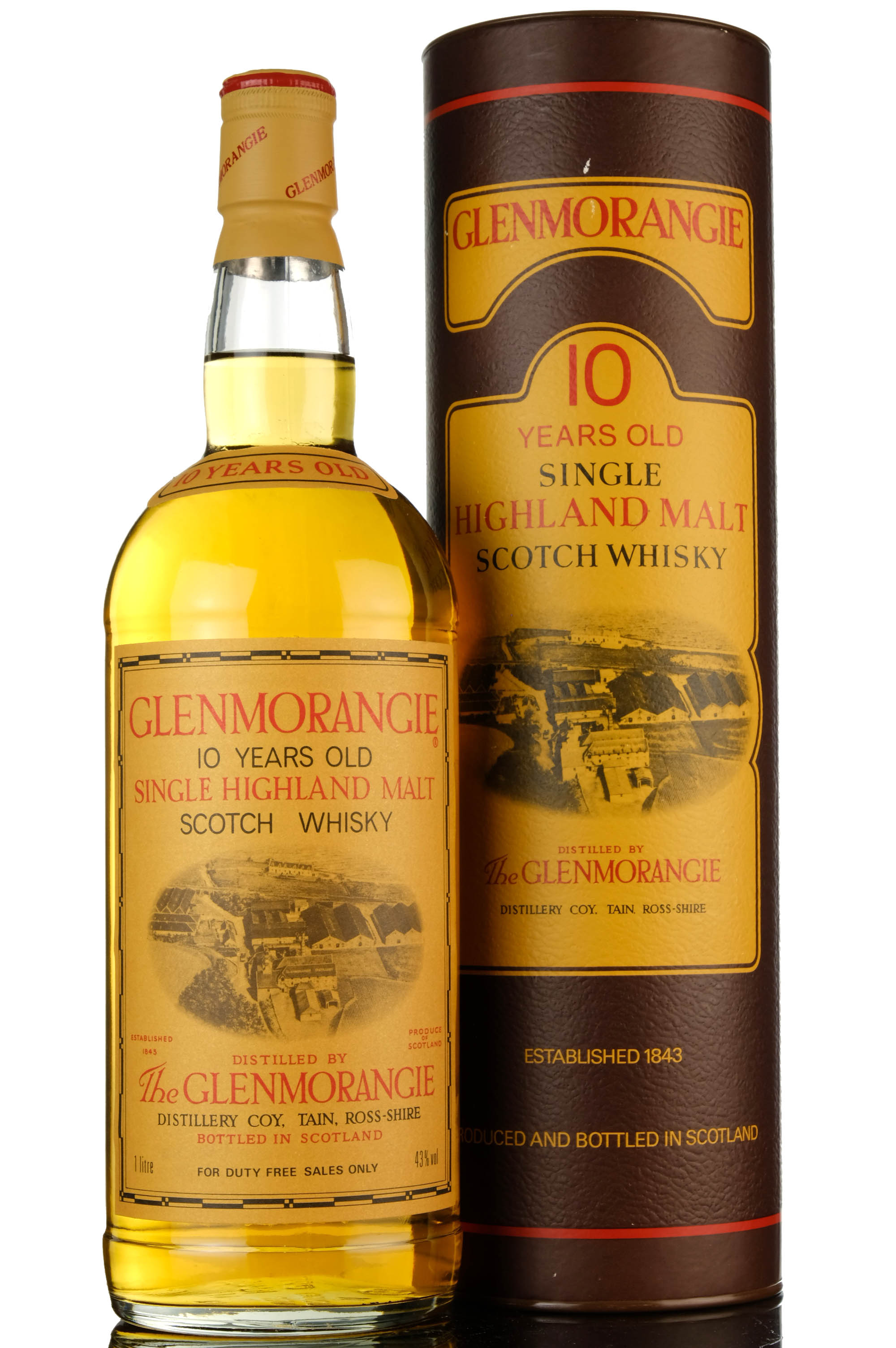 Glenmorangie 10 Year Old - 1990s - 1 Litre