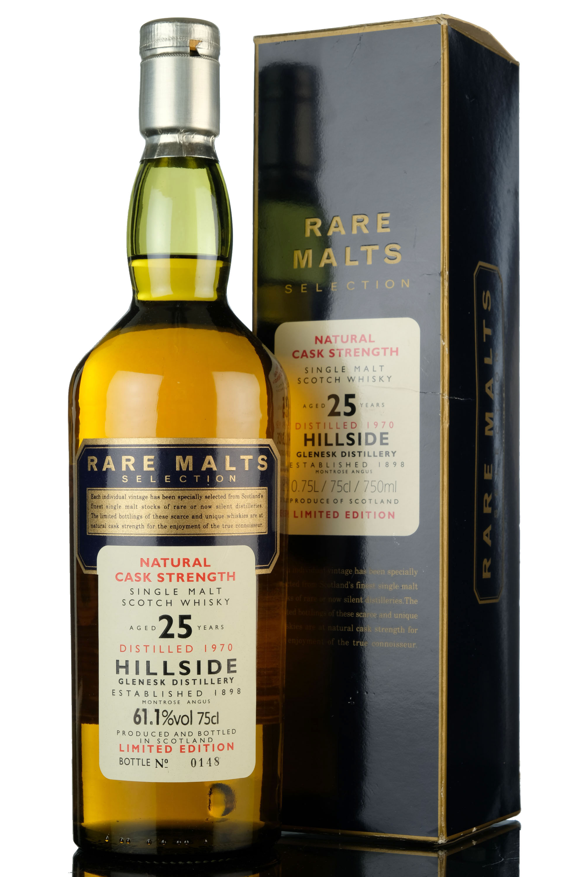 Hillside 1970 - 25 Year Old - Rare Malts 61.1%