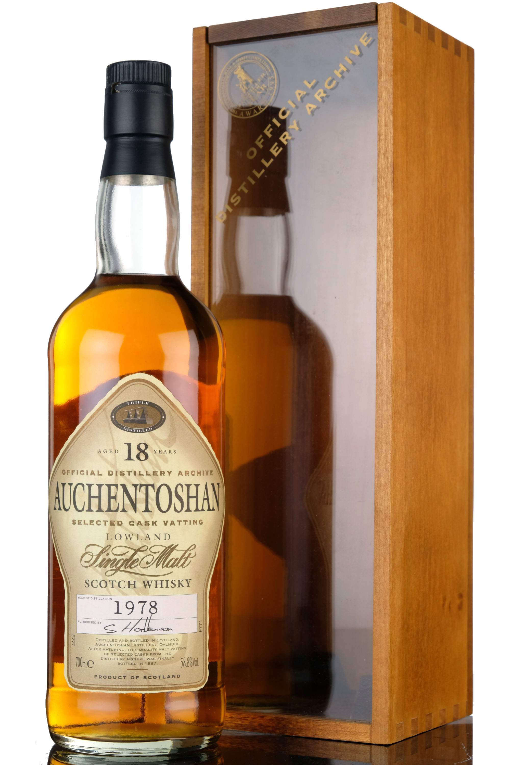 Auchentoshan 19781997  18 Year Old