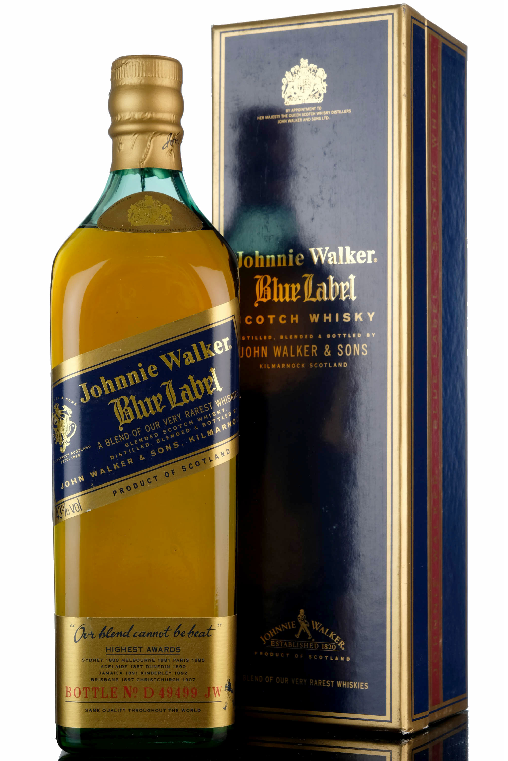 Johnnie Walker Blue Label 1980s