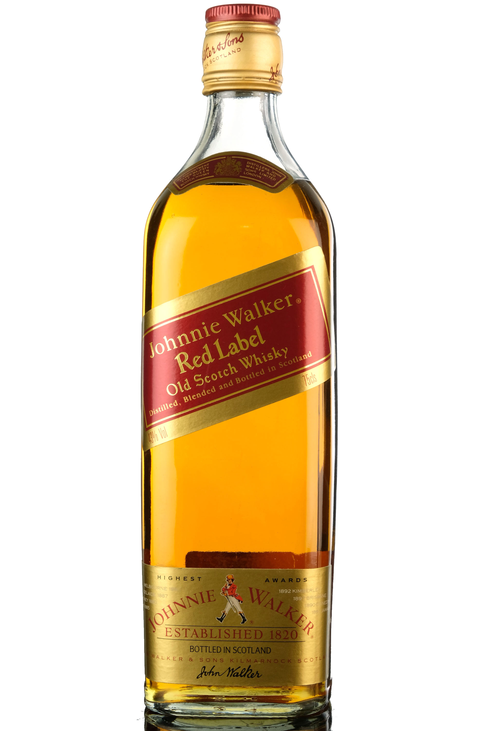 Johnnie Walker Red Label - 1980s