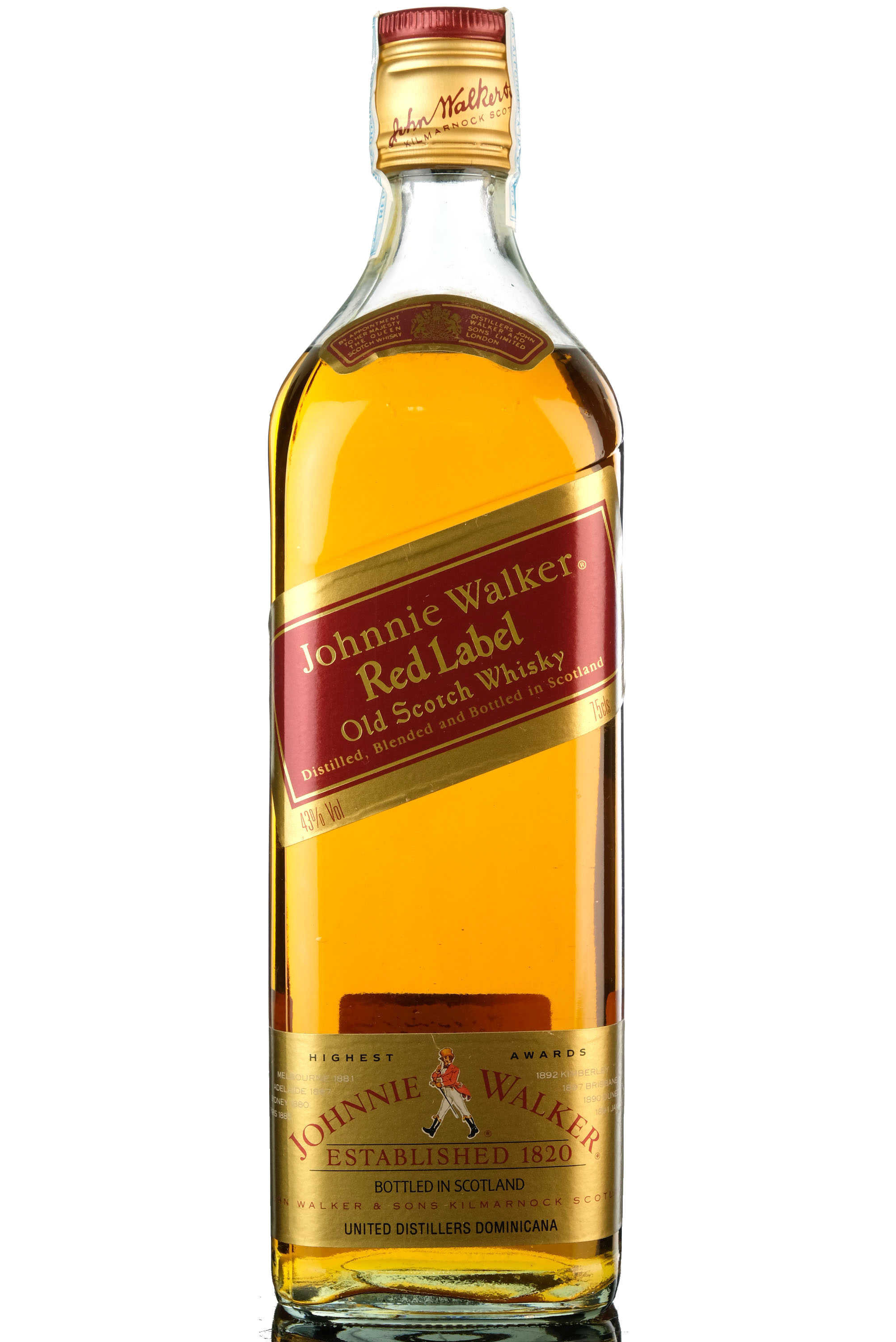 Johnnie Walker Red Label - 1980s