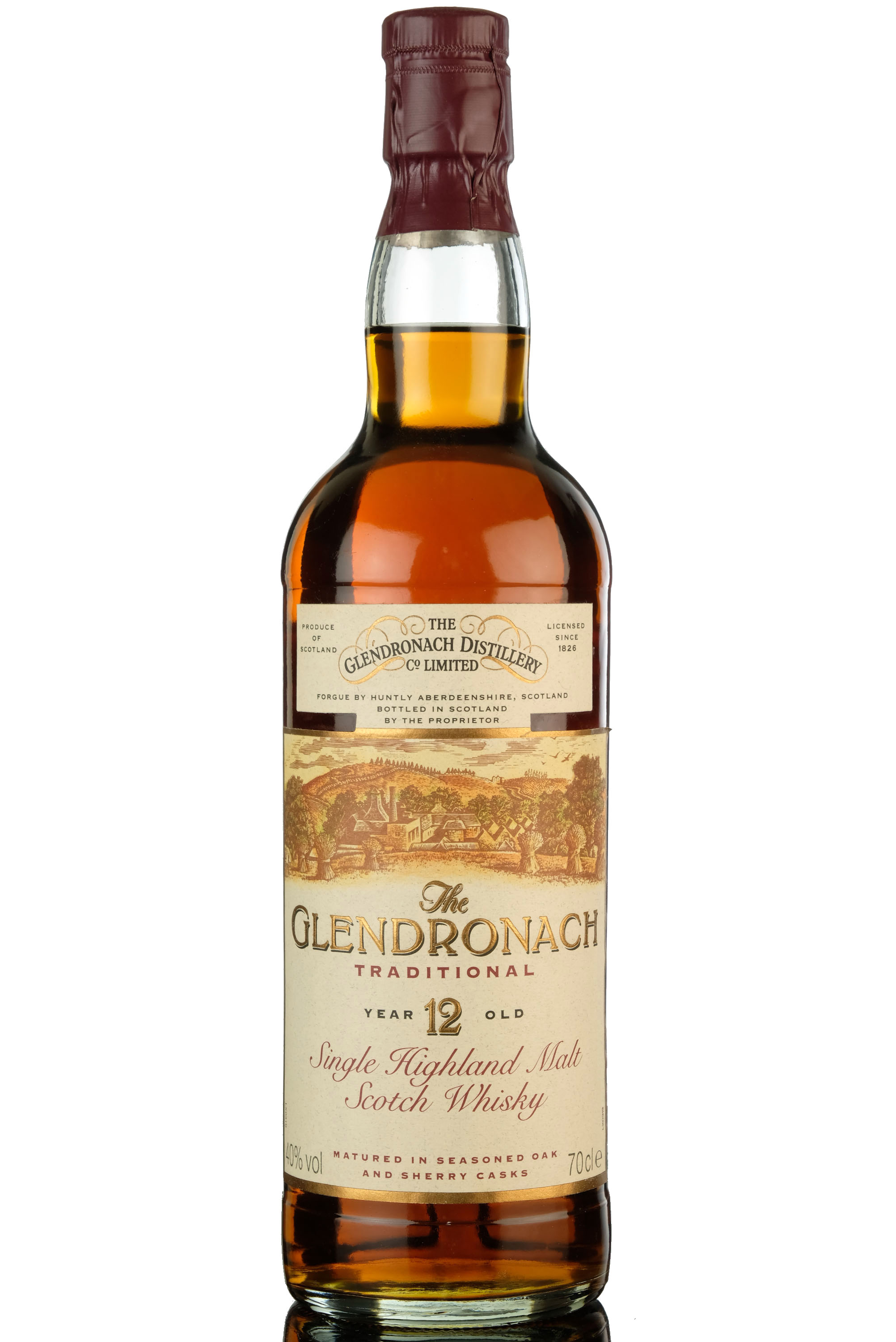 Glendronach 12 Year Old - Traditional - 1990s