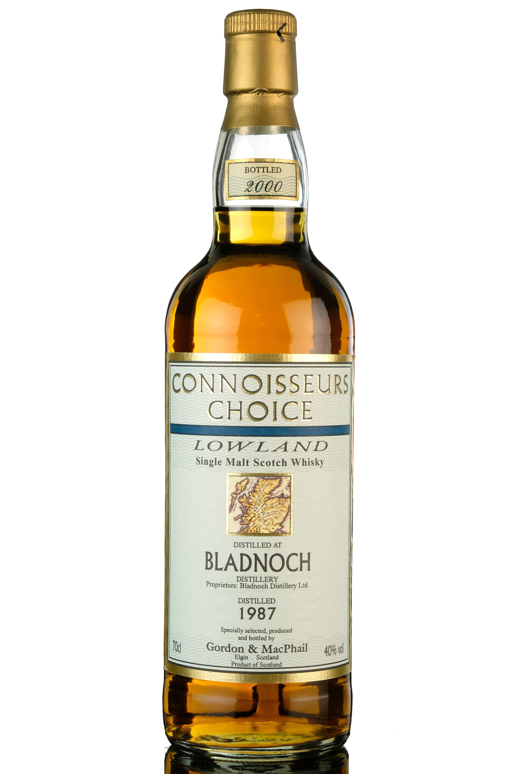 Bladnoch 1987-2000 - Gordon & MacPhail - Connoisseurs Choice
