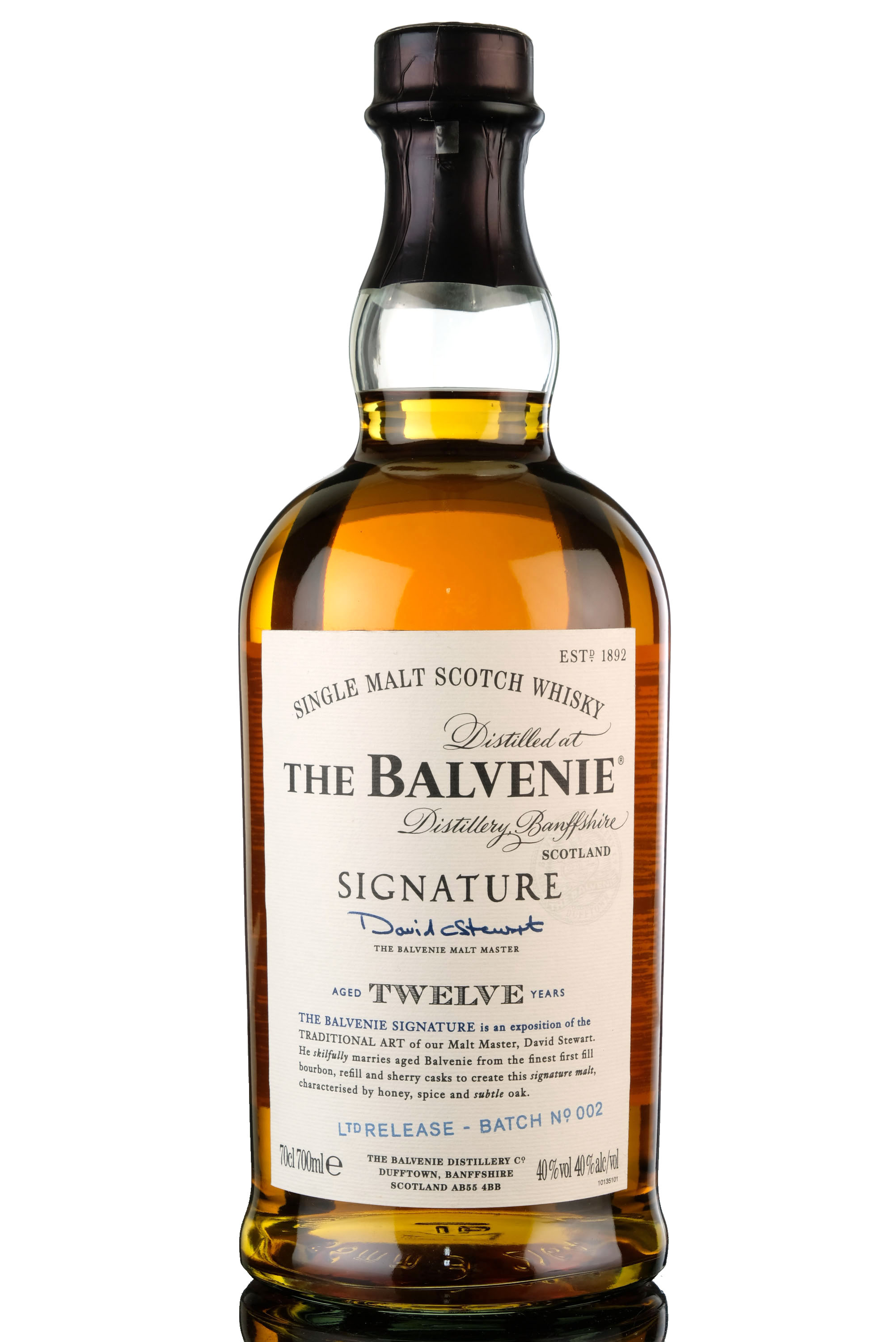 Balvenie 12 Year Old - Signature - Batch 2