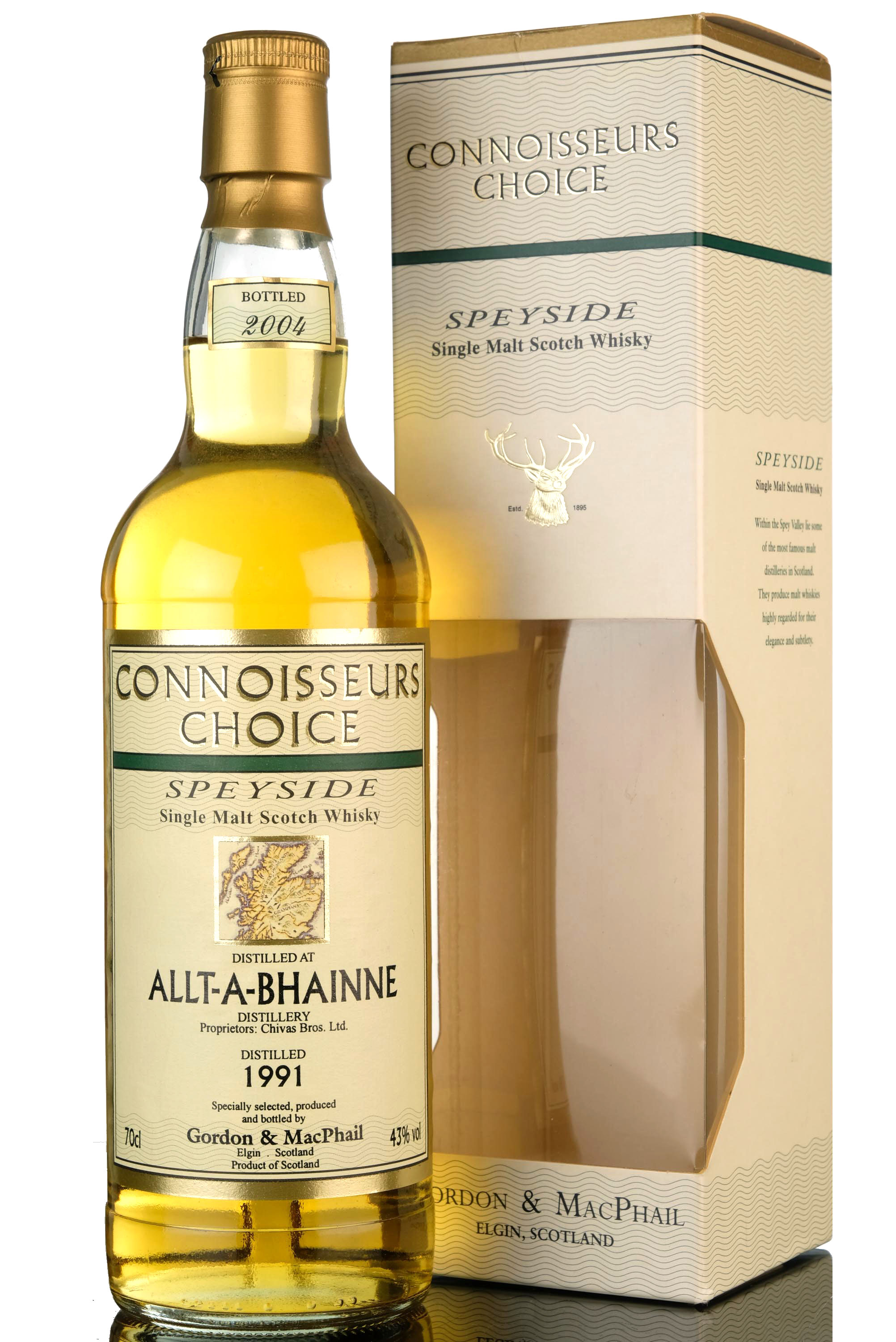 Allt A Bhainne 1991-2004 - Gordon & MacPhail - Connoisseurs Choice
