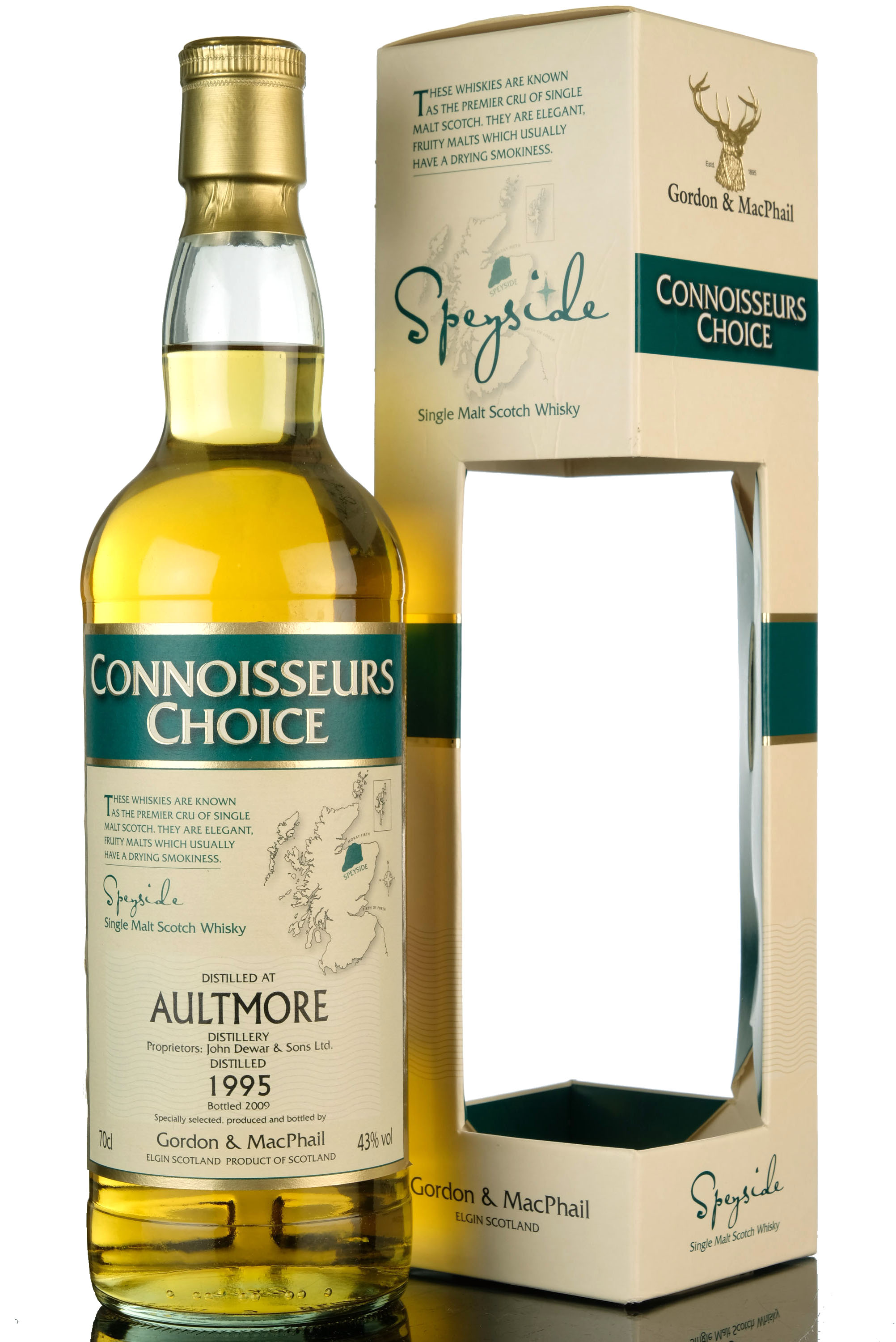 Aultmore 1995-2009 - Gordon & MacPhail - Connoisseurs Choice