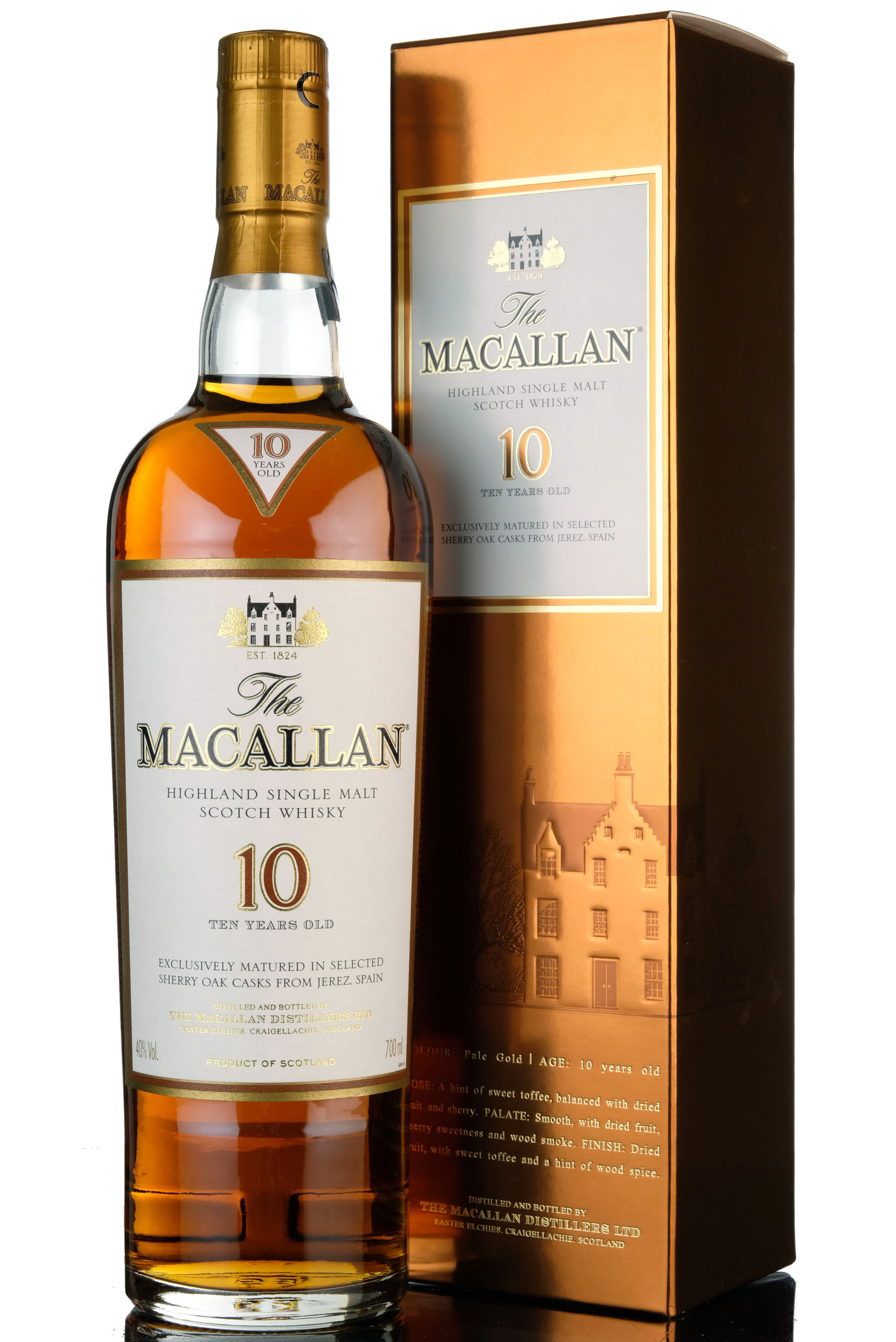 Macallan 10 Year Old - Sherry Casks - Mid 2000s