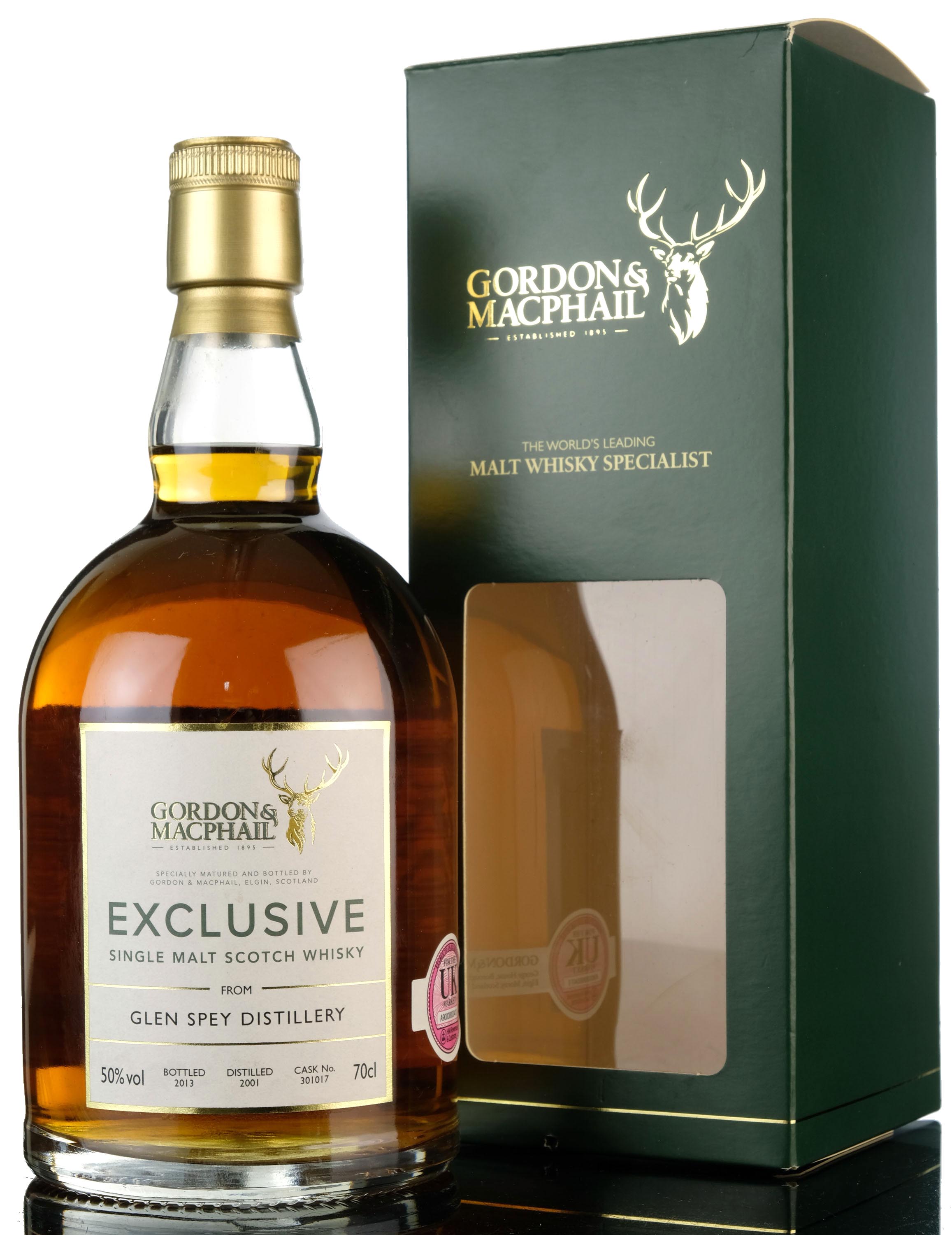 Glen Spey 20012013 Exclusive Gordon MacPhail Single Cask 301017
