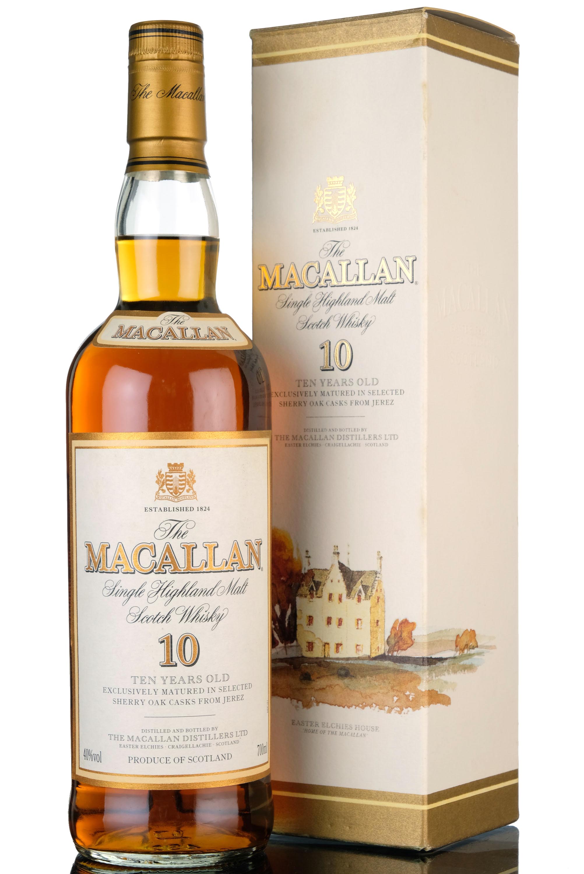 Macallan 10 Year Old - Sherry Casks - Early 2000s