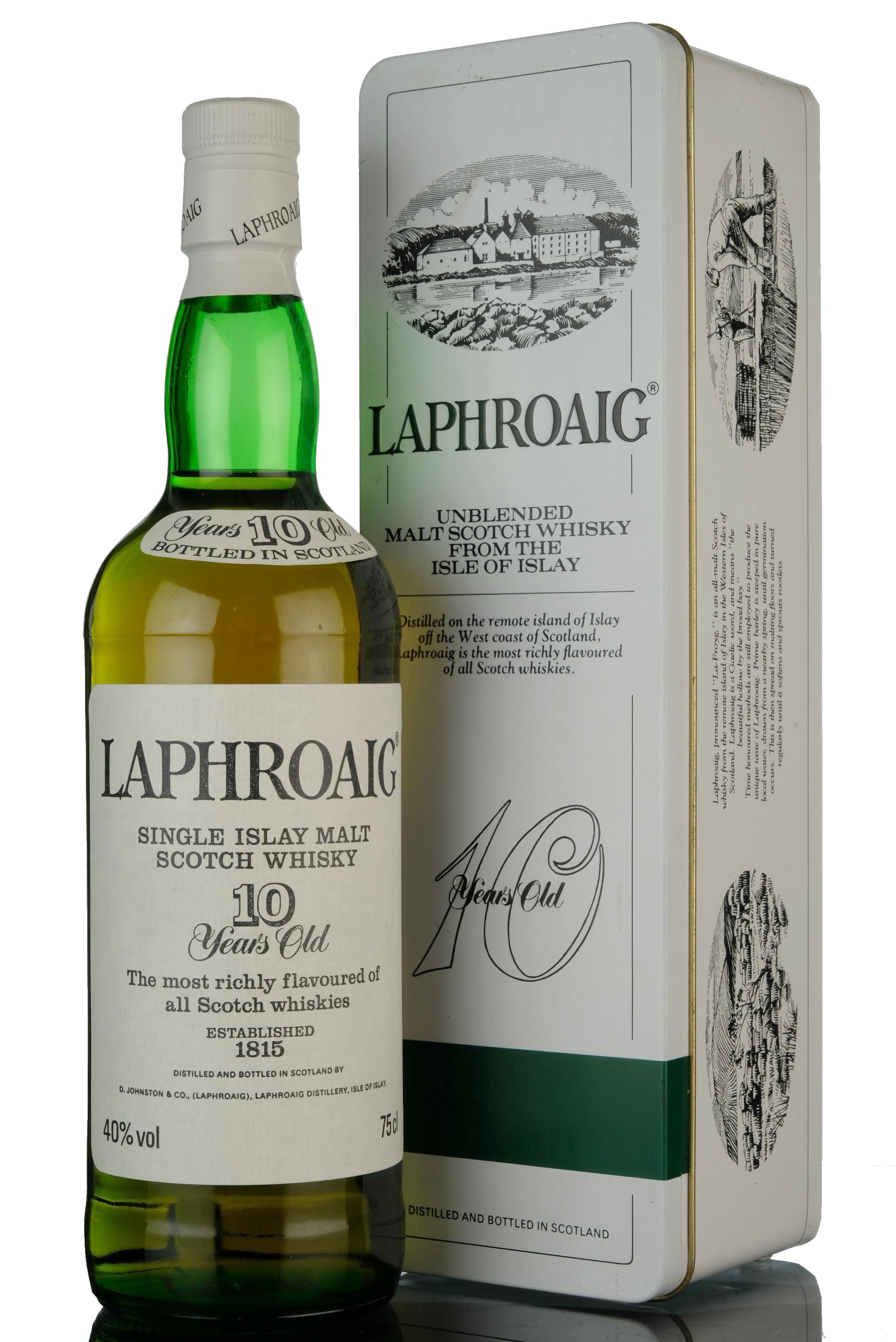 Laphroaig 10 Year Old - Circa 1990