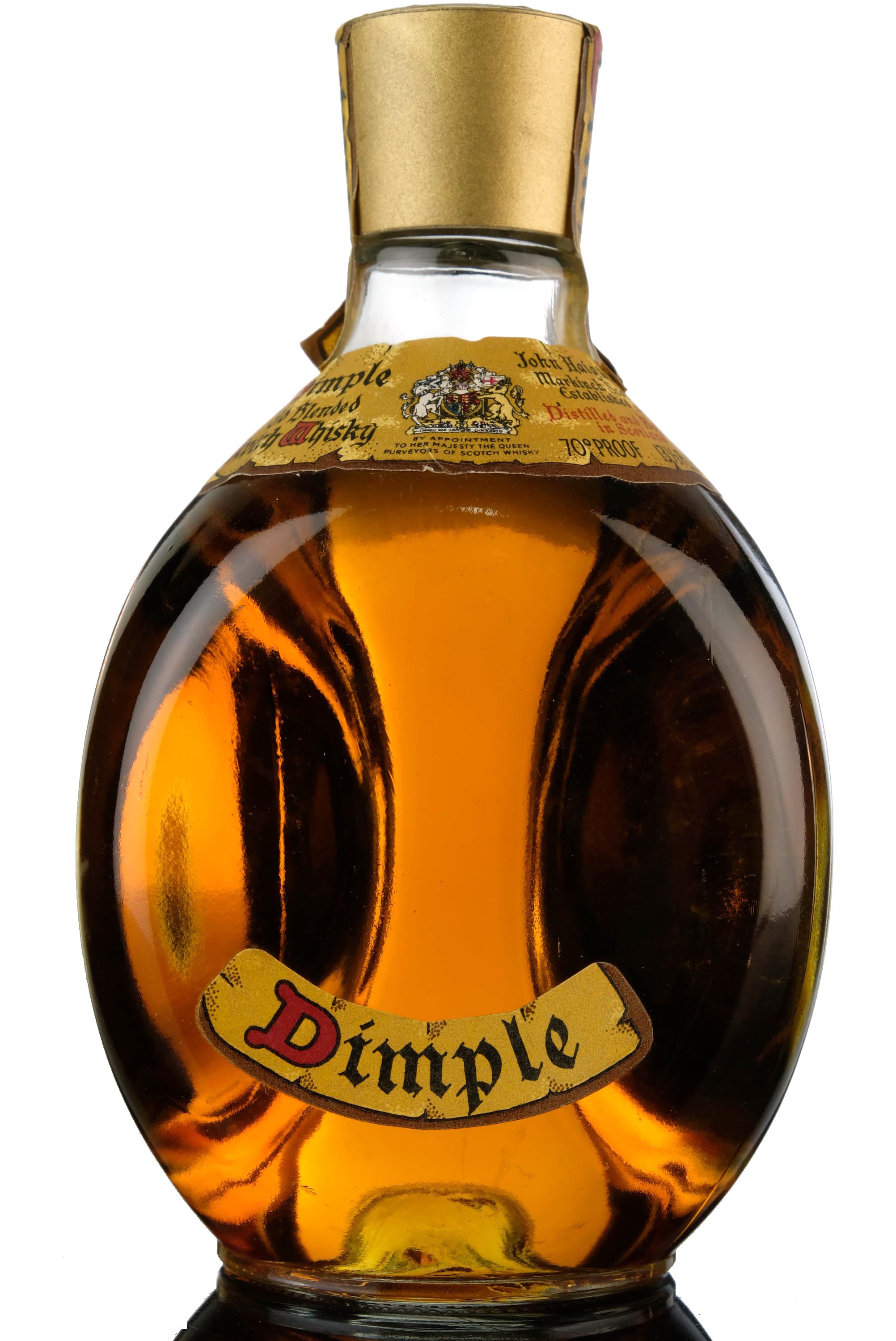 Dimple 13 1/3 Fl Ozs - 1970s