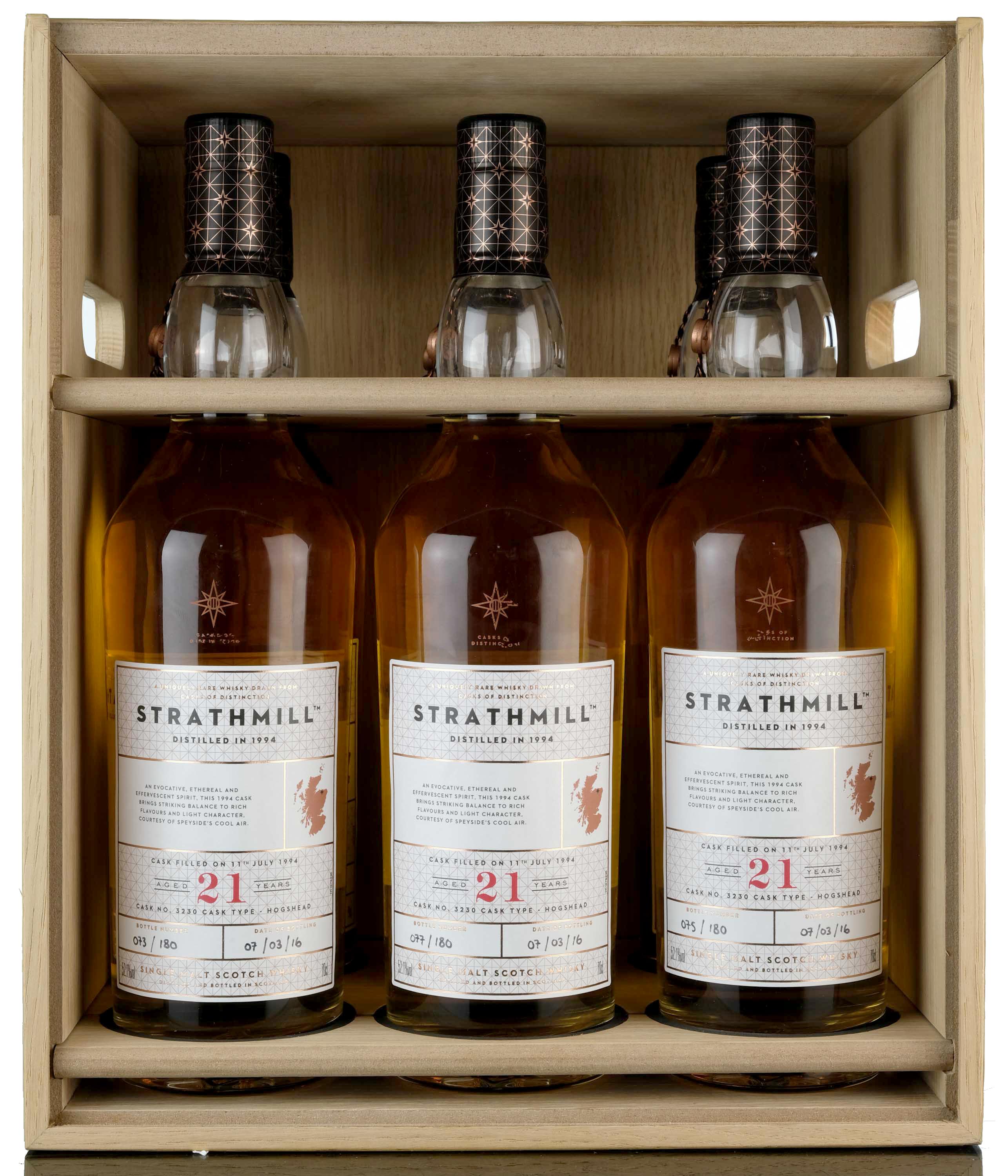 One Full Case Strathmill 1994 - 2016 21 Cask Of Distinction Single Cask 3230