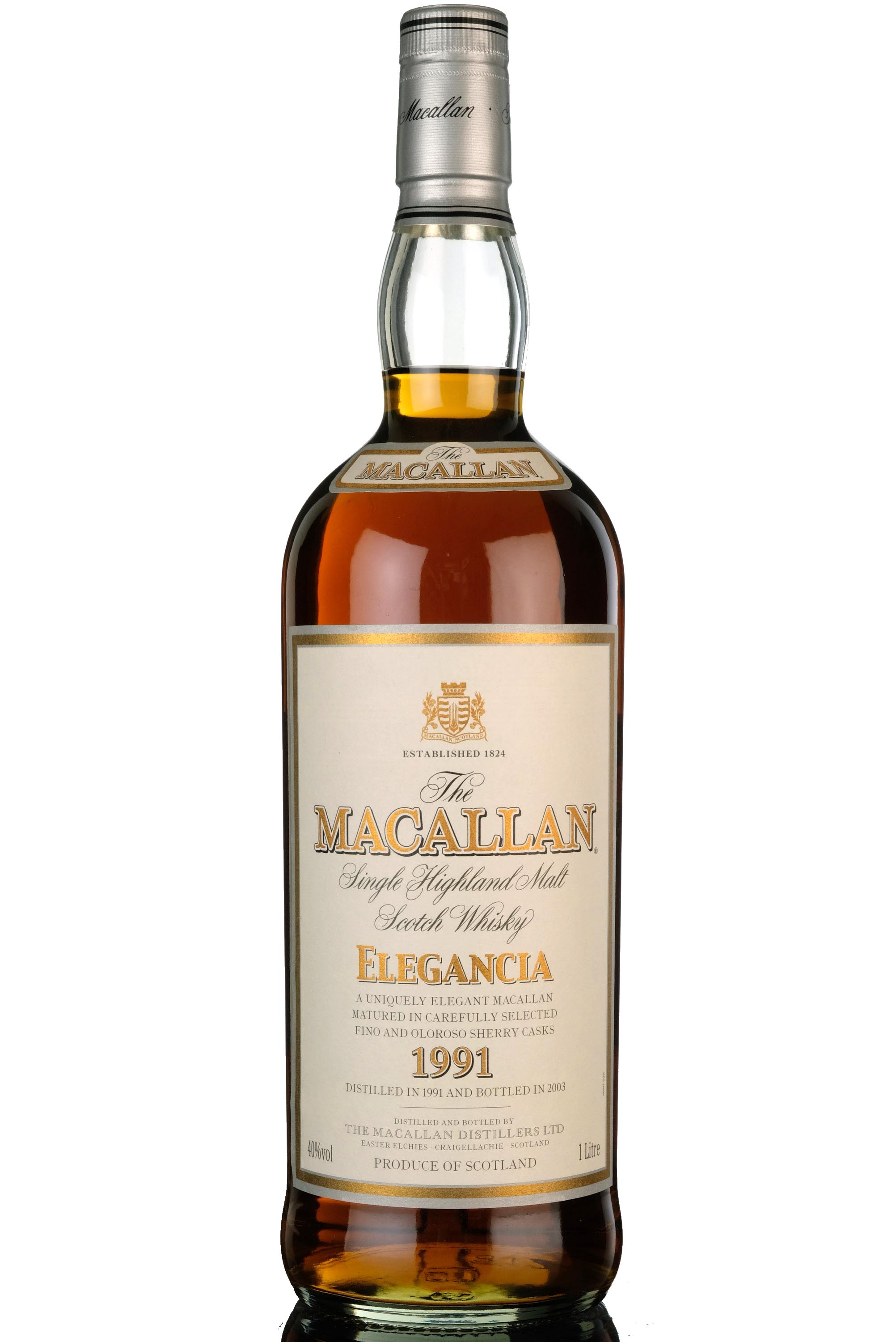 Macallan 1991-2003 - Elegancia - 1 Litre